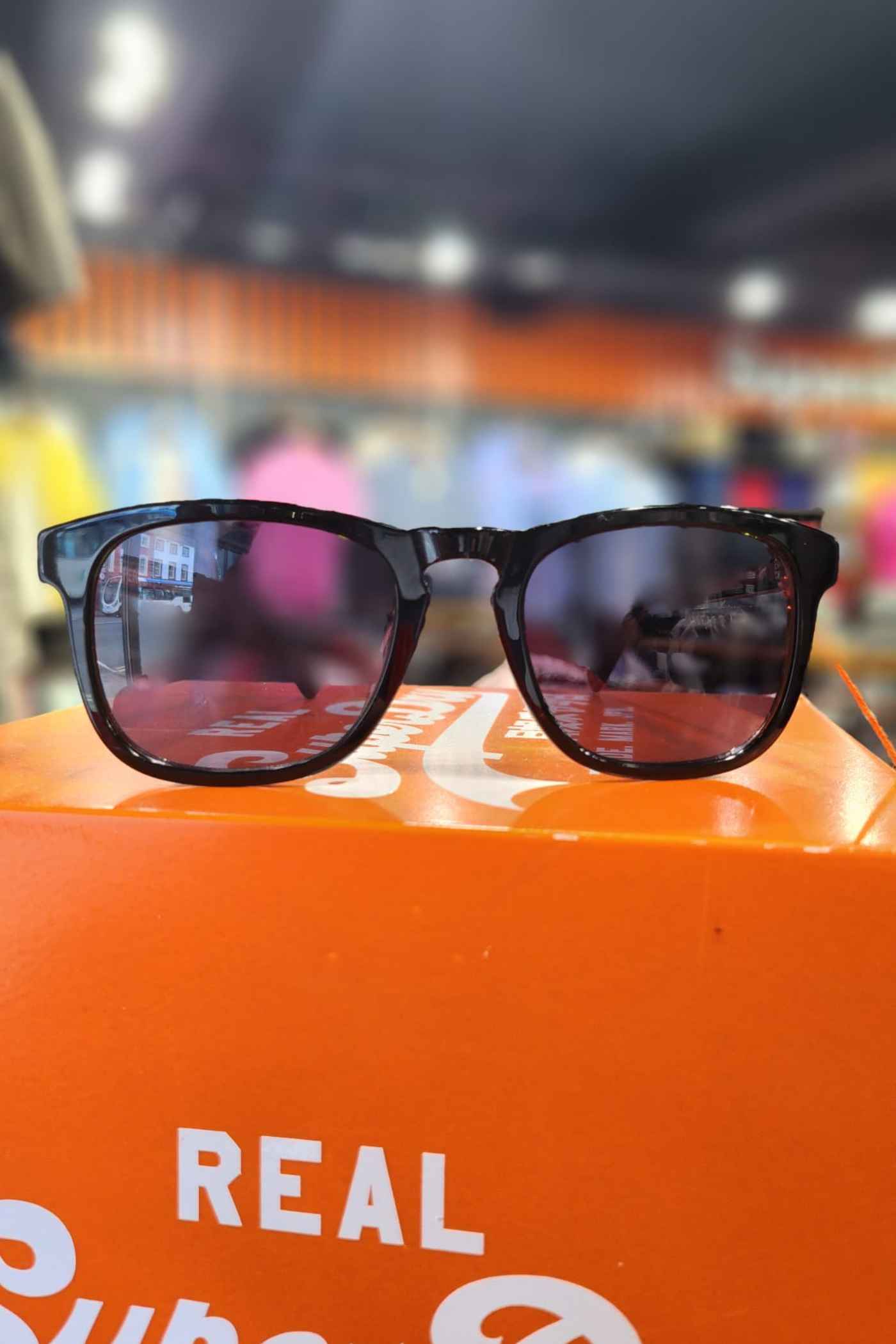 SDR Traveller Sunglasses-Dark Green / Smoke-Front View