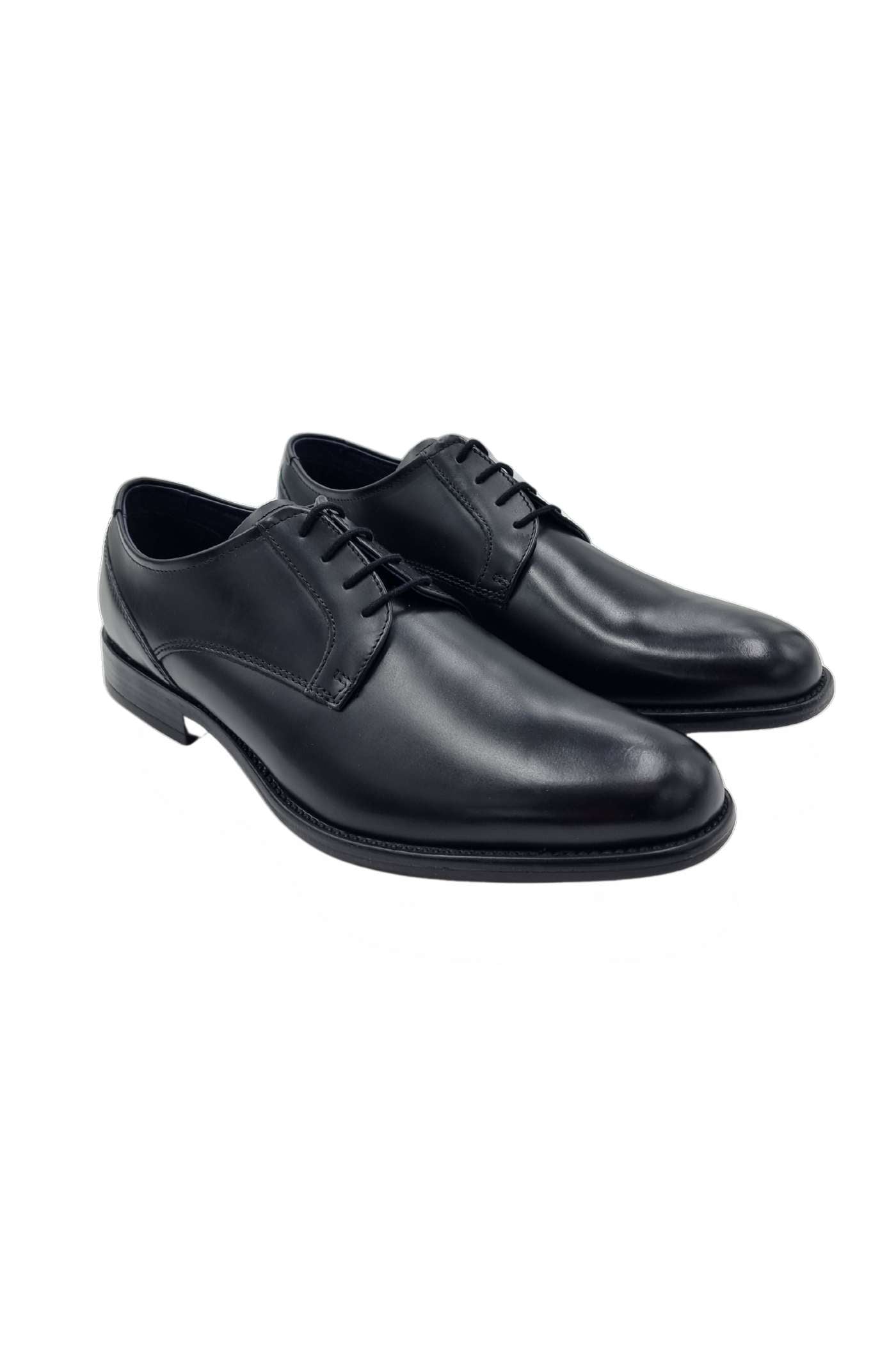 Men's Dasher Black Shoe-View of Both