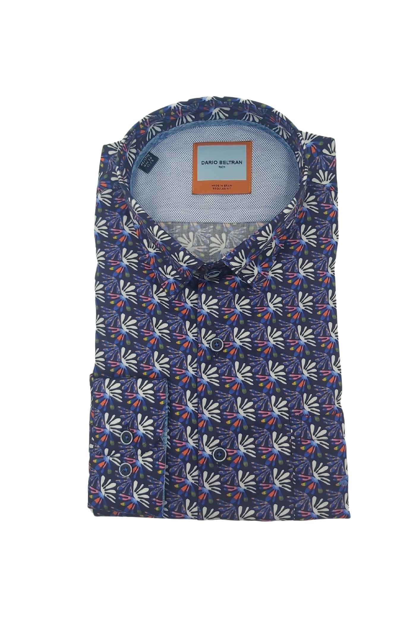 DARIO BELTRAN Rabade Long Sleeve Shirt Multi front view