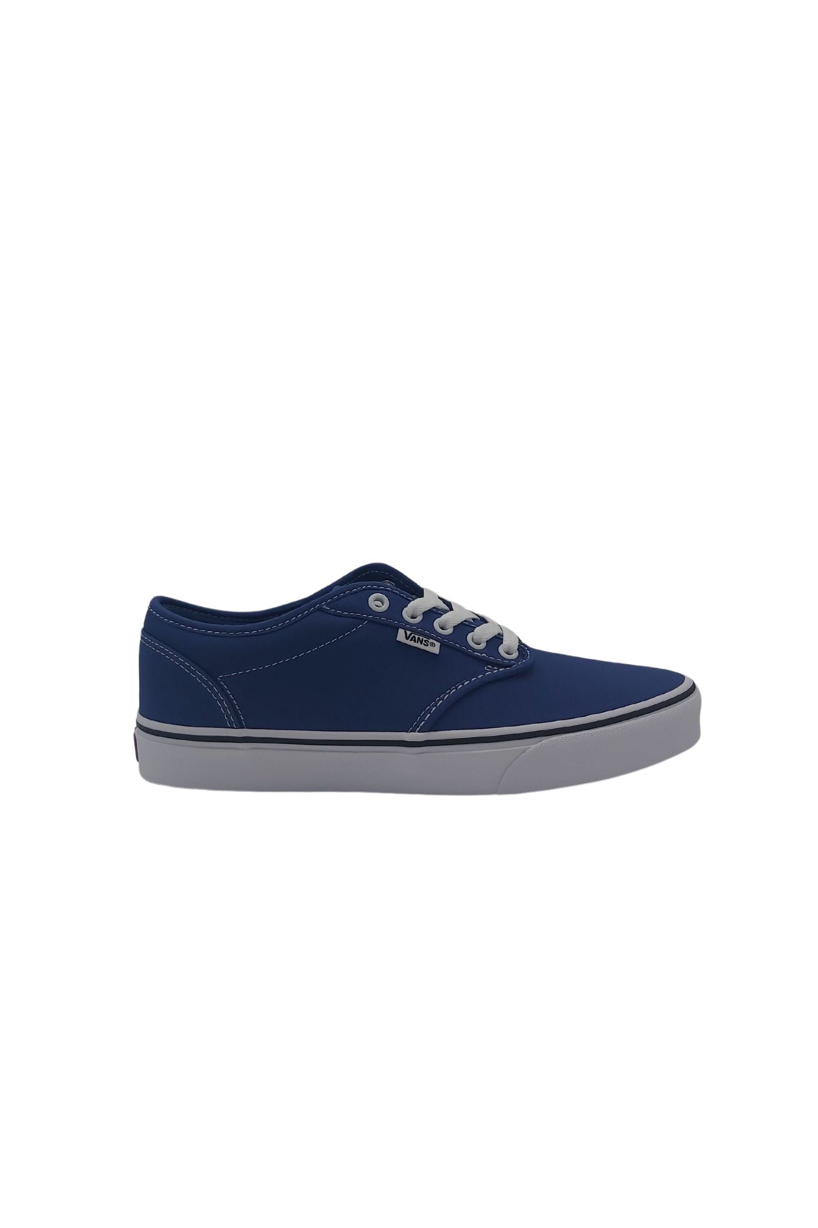 VANS Mens Atwood Blue/White Sneaker Blue/White front view