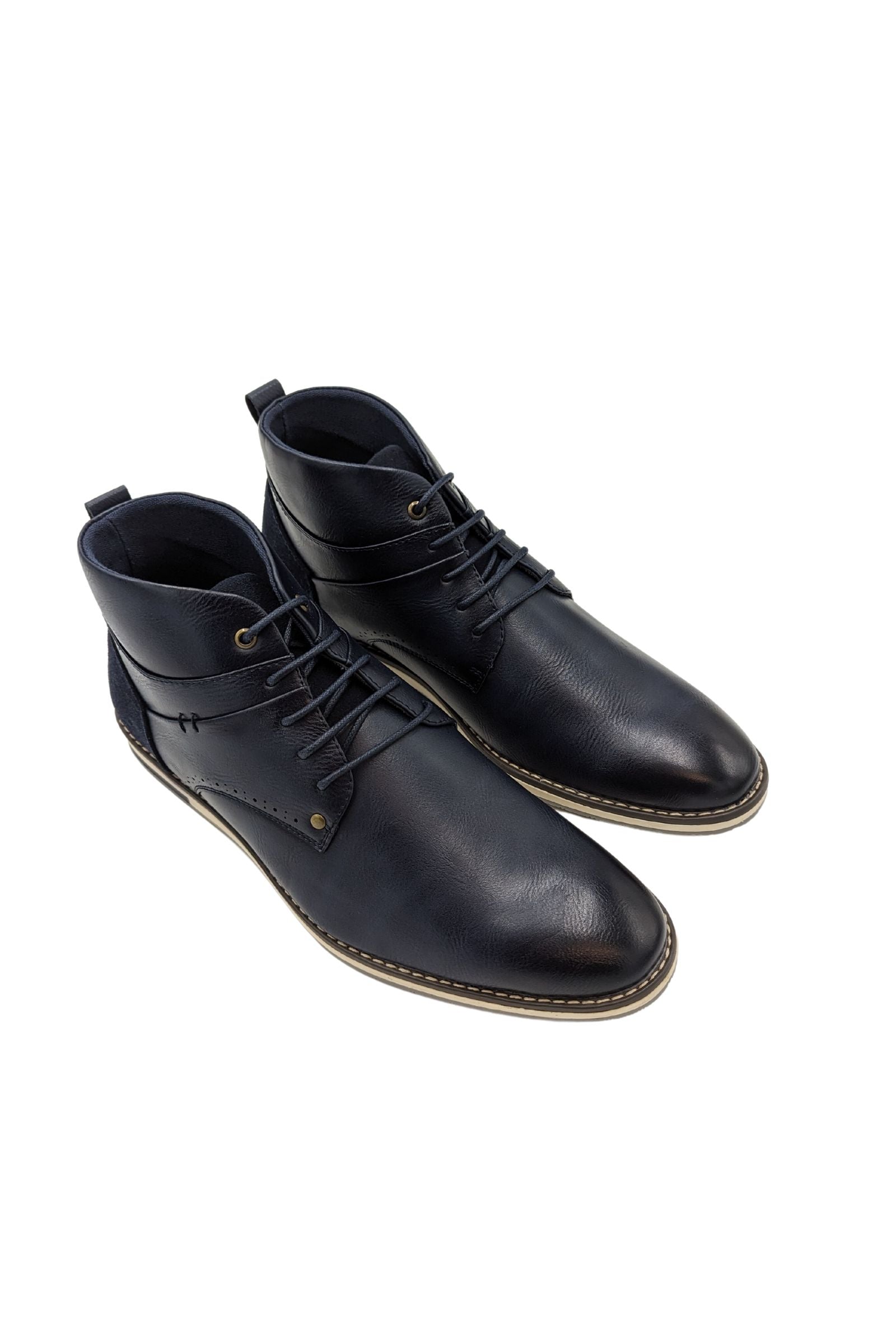 Marcozzi Granada Midnight Blue Mens Boots Midnight Blue front view