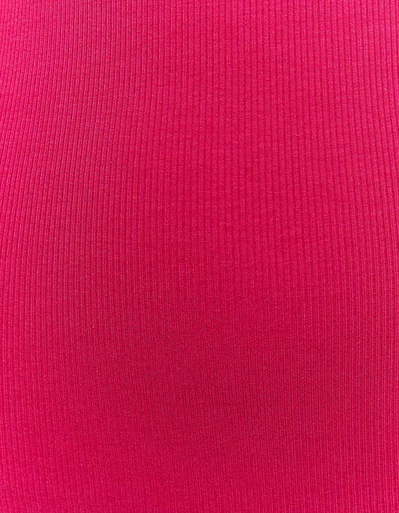 Tally Weijl Figure-Hugging Pink Mini Dress Pink side view