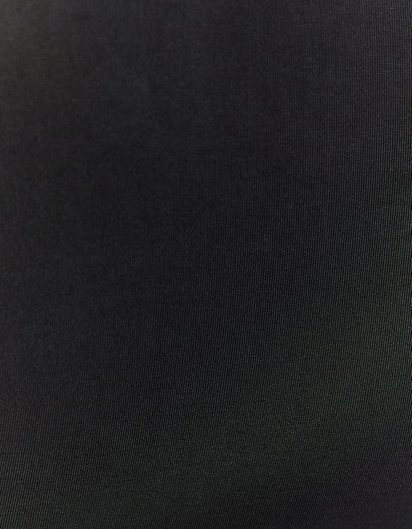 Ladies Black Mini Dress With Rhinestones-Clsoe Up View