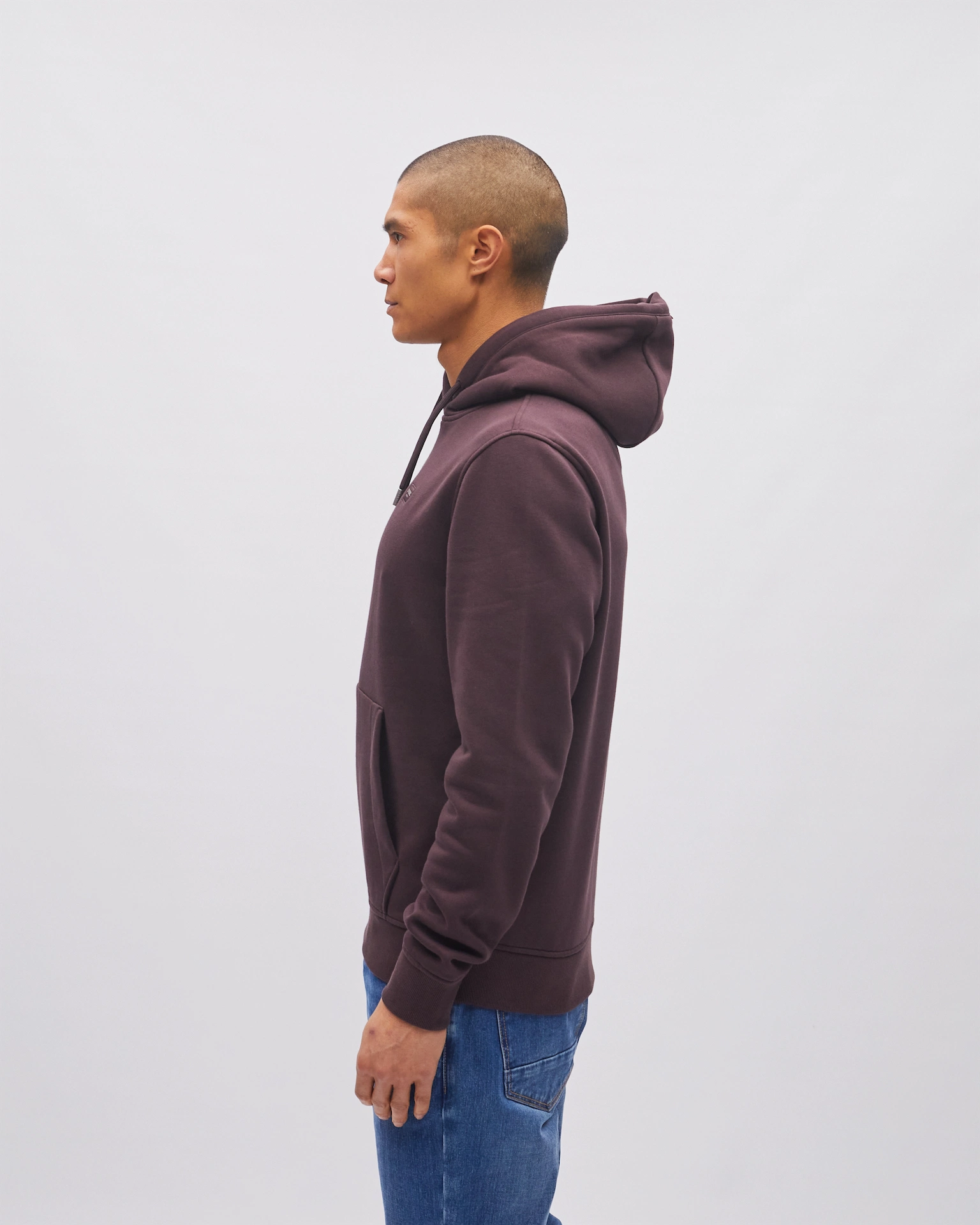 Diesel Slater Dark Prune Hoodie Dark Prune detail view