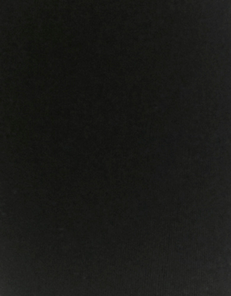 Ladies Basic Black Cotton Trousers-Closer  View