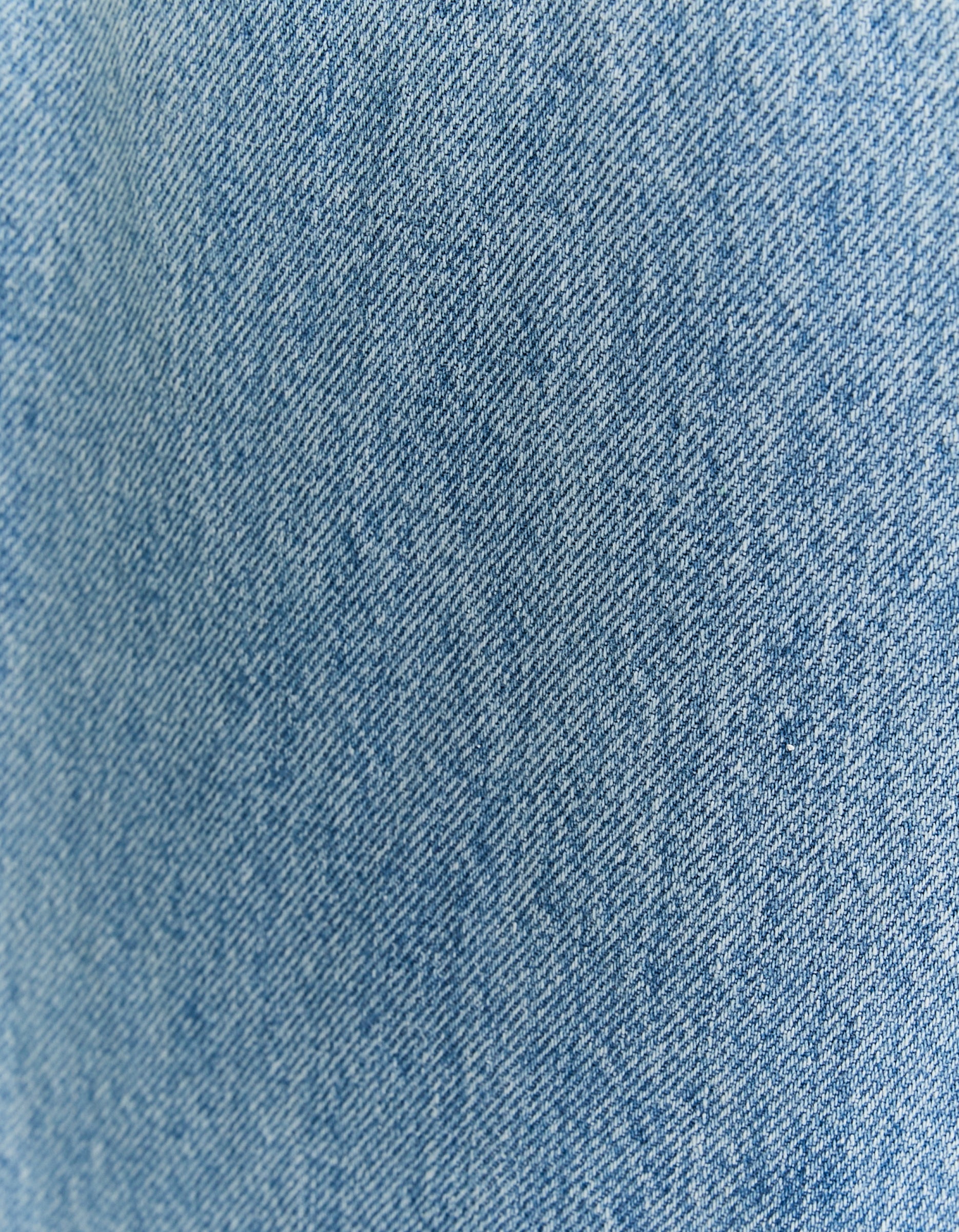 Tally Weijl Blue Balloon Jeans Blue flat front view