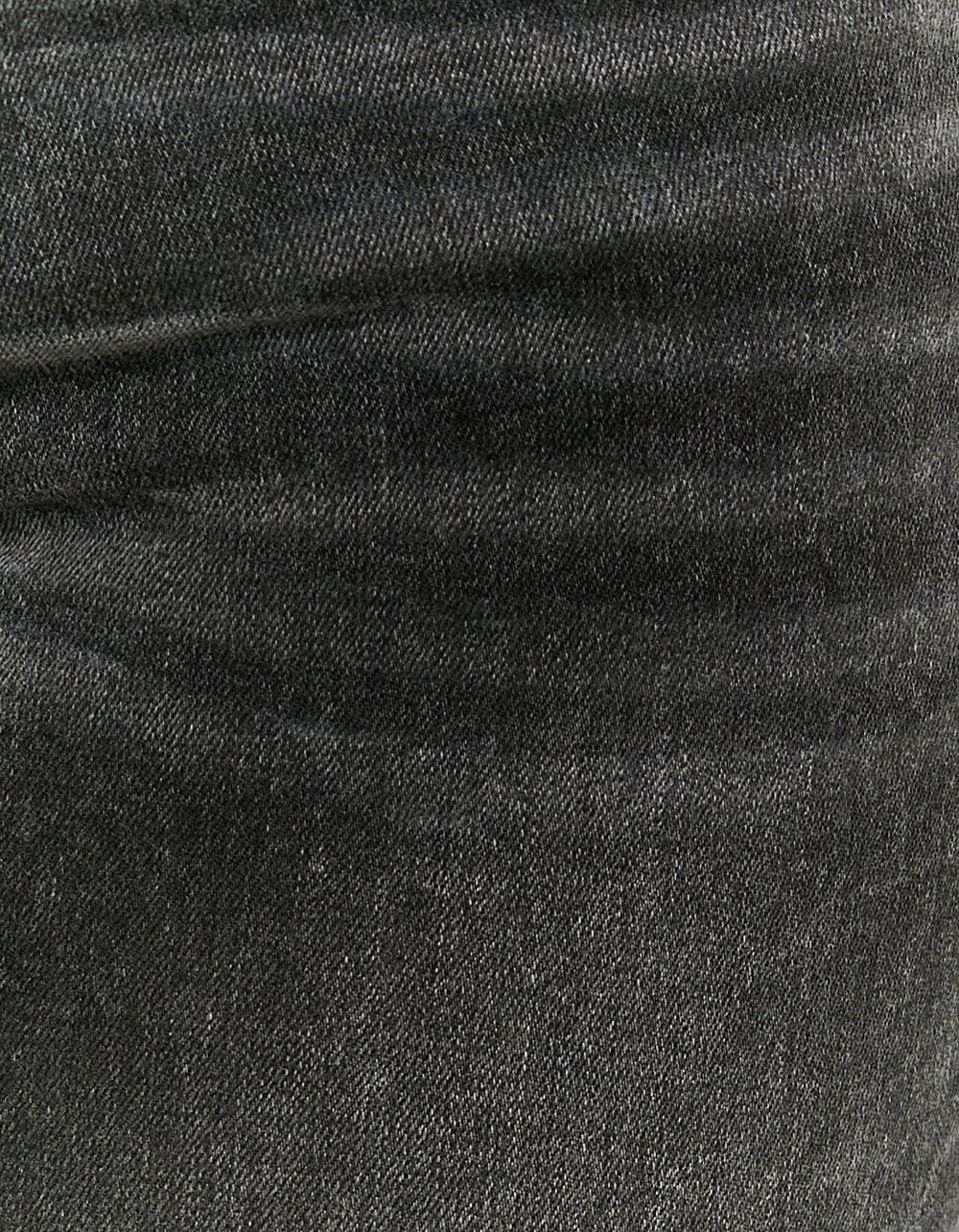 Ladies Black Low Waist Bootcut Jeans-Close Up View