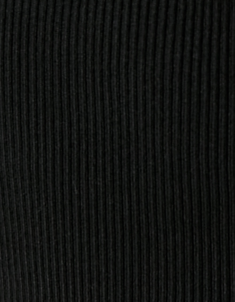 Ladies Black Short Sleeve Knitted Top-Pattern View