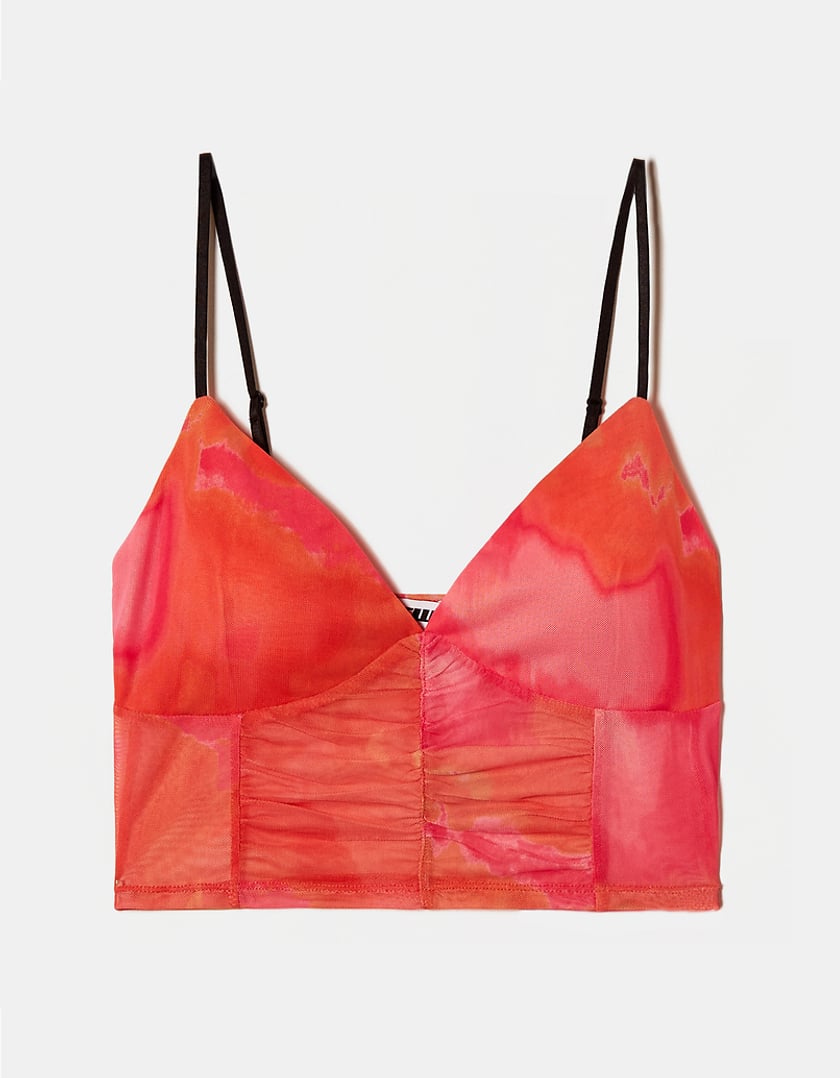 Ladies Crop Top-Front View