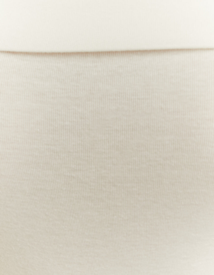 Tally Weijl Off Shoulder White Basic Top White back view