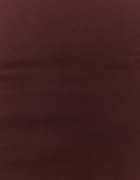 Tally Weijl Basic Burgundy Open Back Top Burgundy side view