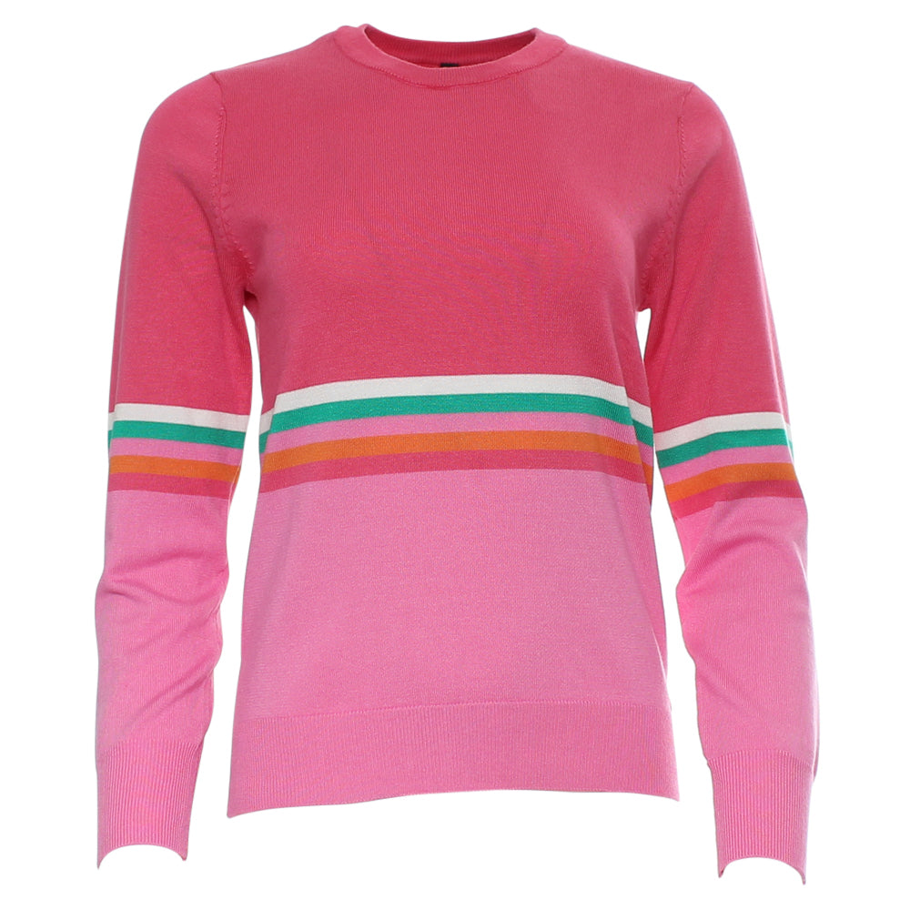 RANT & RAVE LADIES Suzy Pink Jumper PINK back view