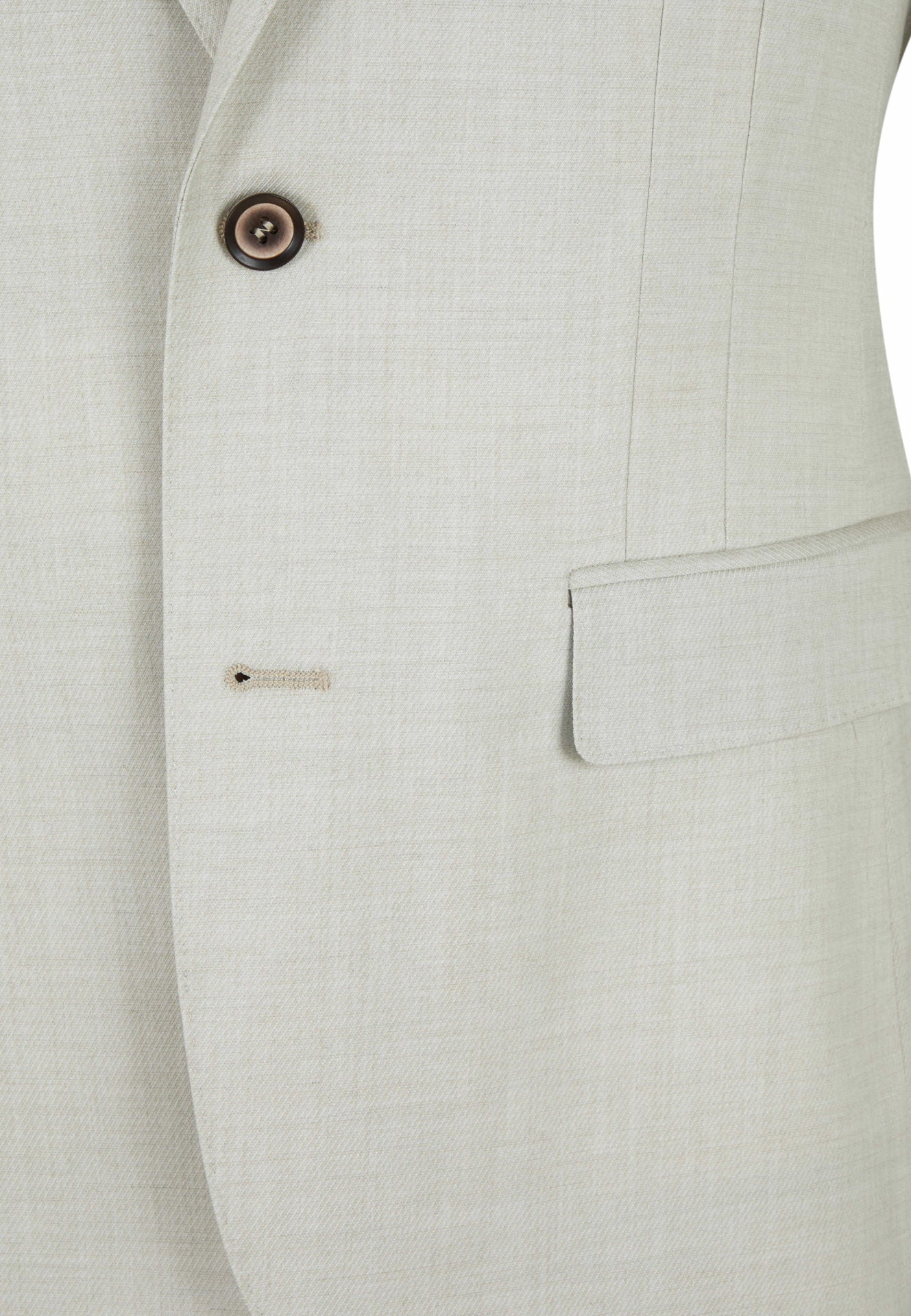 Men's Champ Sports Jacket - Wheat-Close Up View