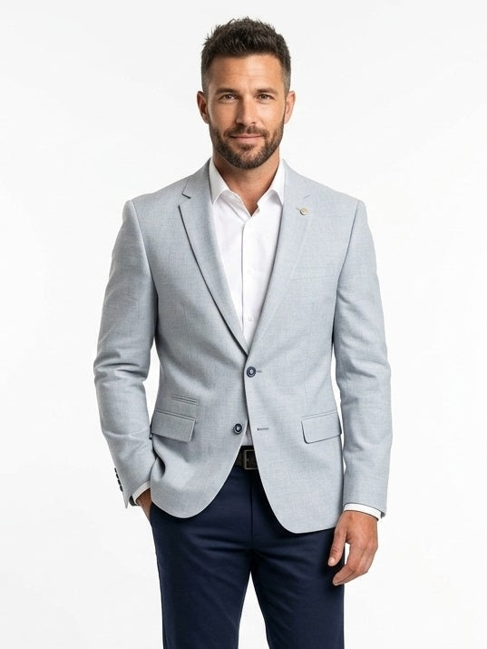 Stride Sky Blue Blazer Spirit Clothing Stride Sky Blue Blazer Spirit Clothing