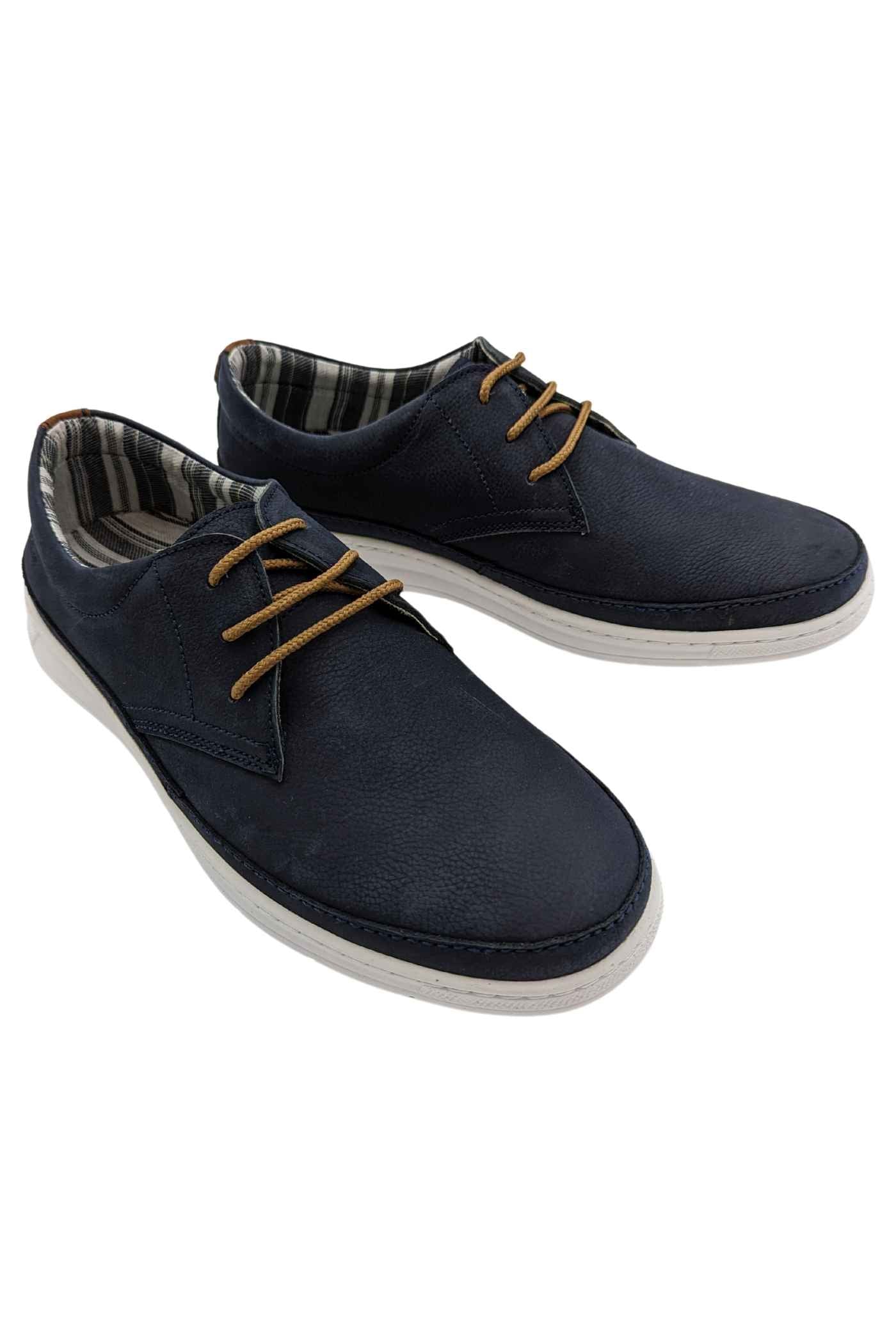 Dubarry Sully Navy Shoe Navy front view