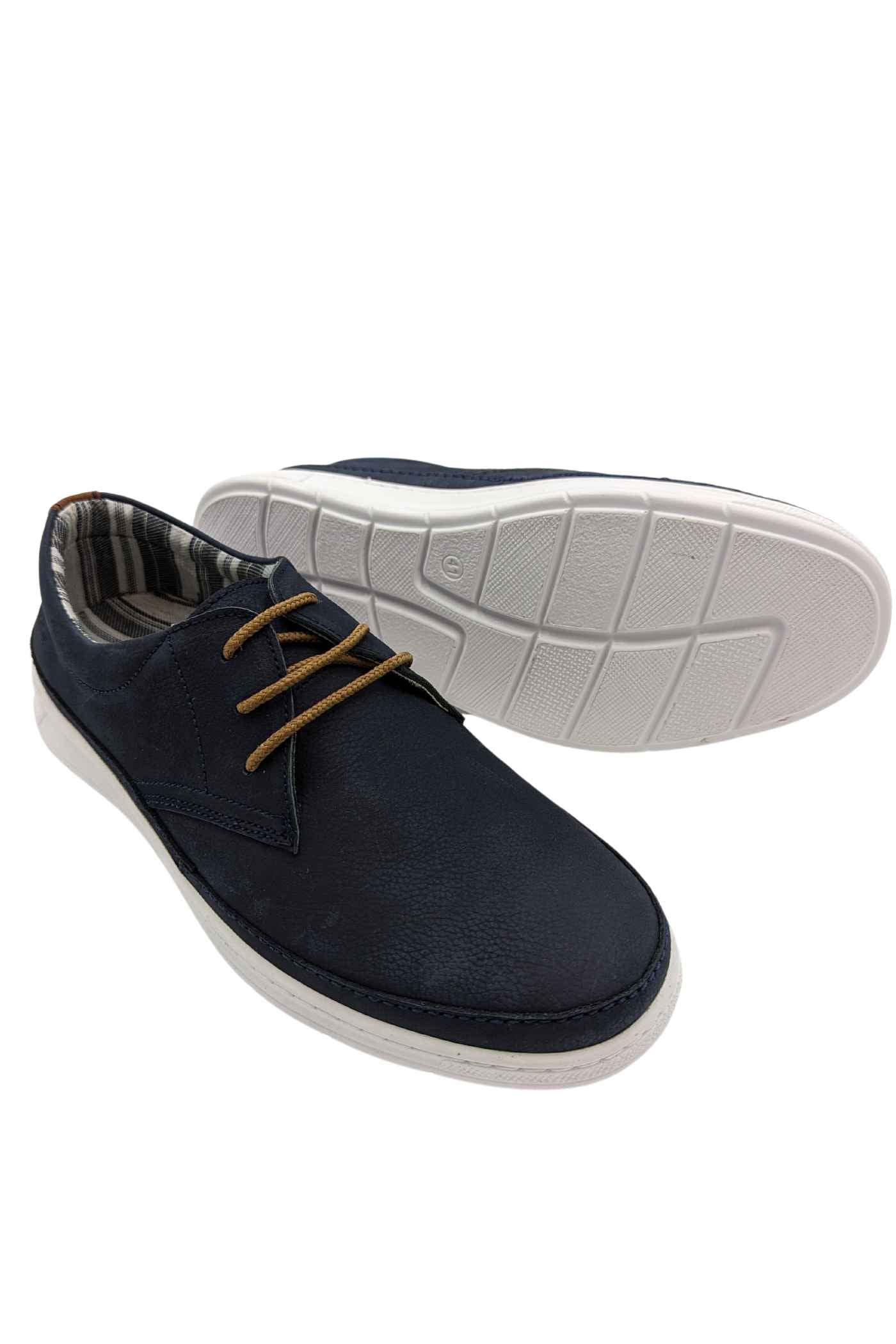 Dubarry Sully Navy Shoe Navy model front view
