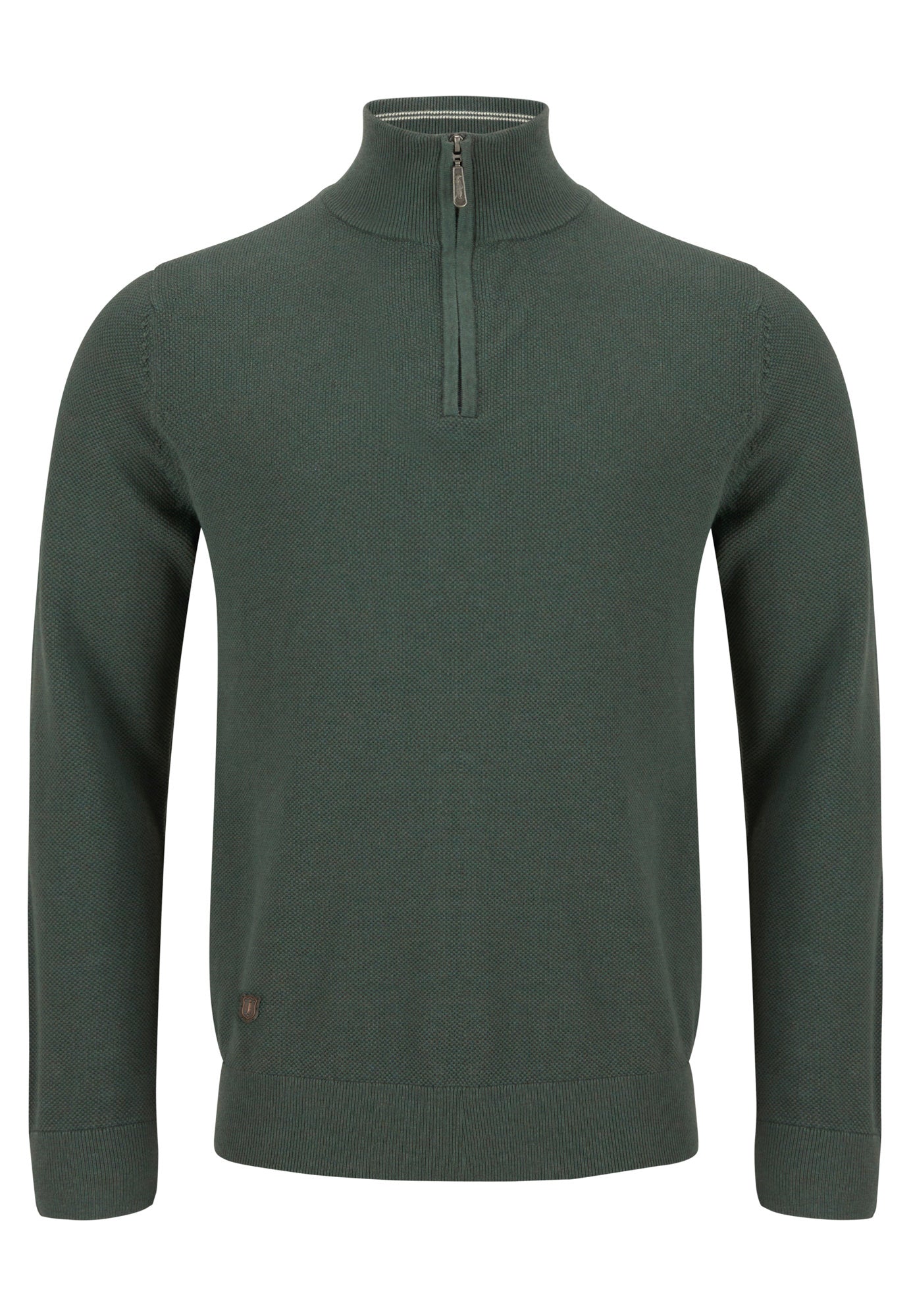 Men's Tropic Balsam Green 1/4 Zip-Front View