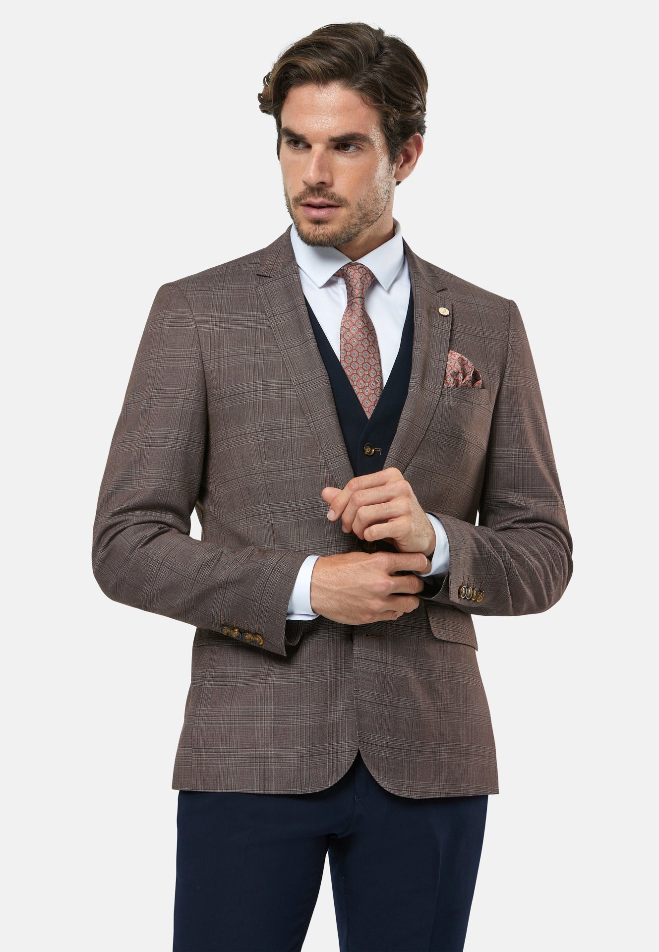 Men's Trump Seal 3 Piece Suit-Jacket View