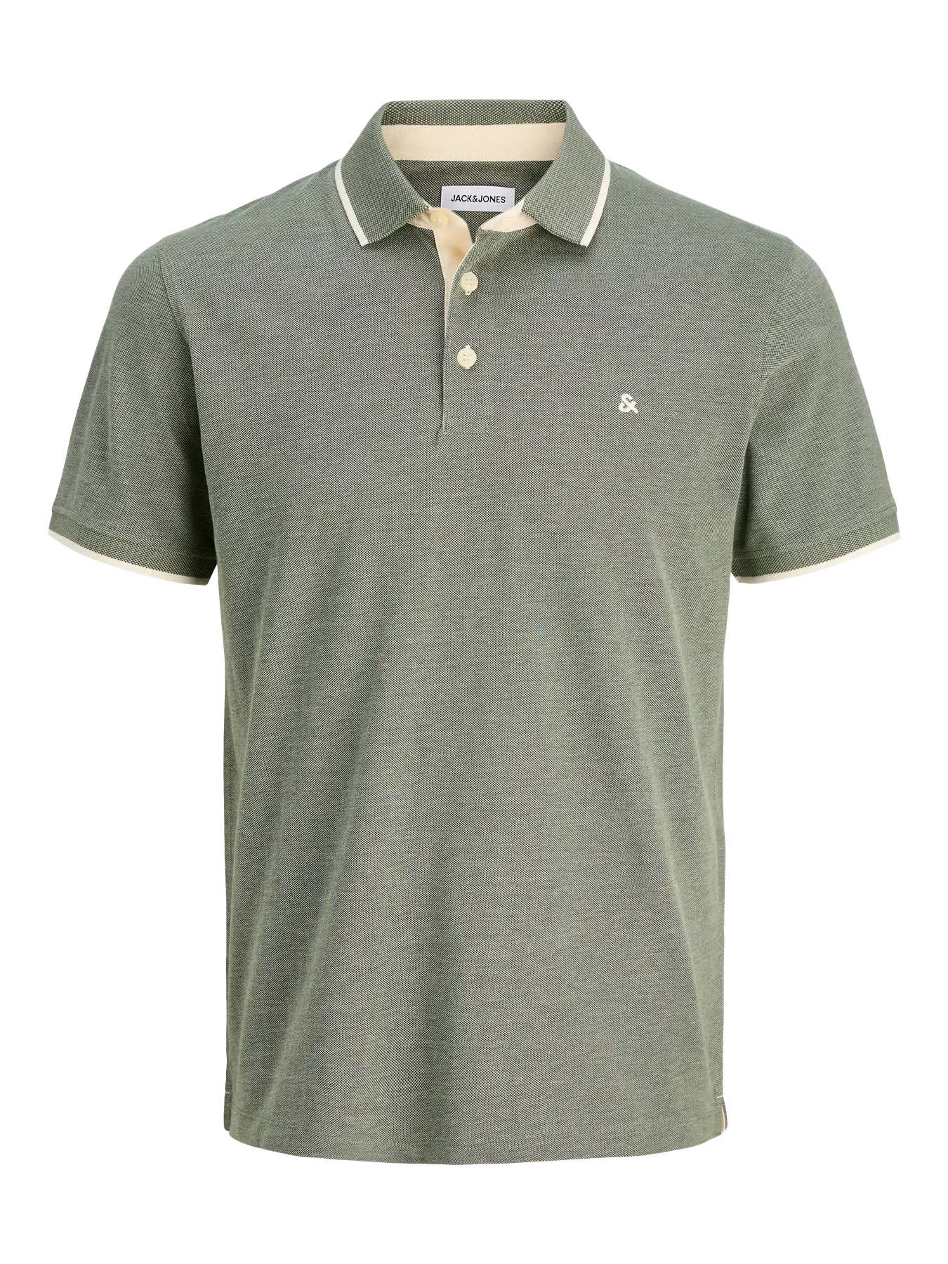 JACK & JONES Paulos Duffle Bag Green Short Sleeve Polo Duffel Bag alternate view