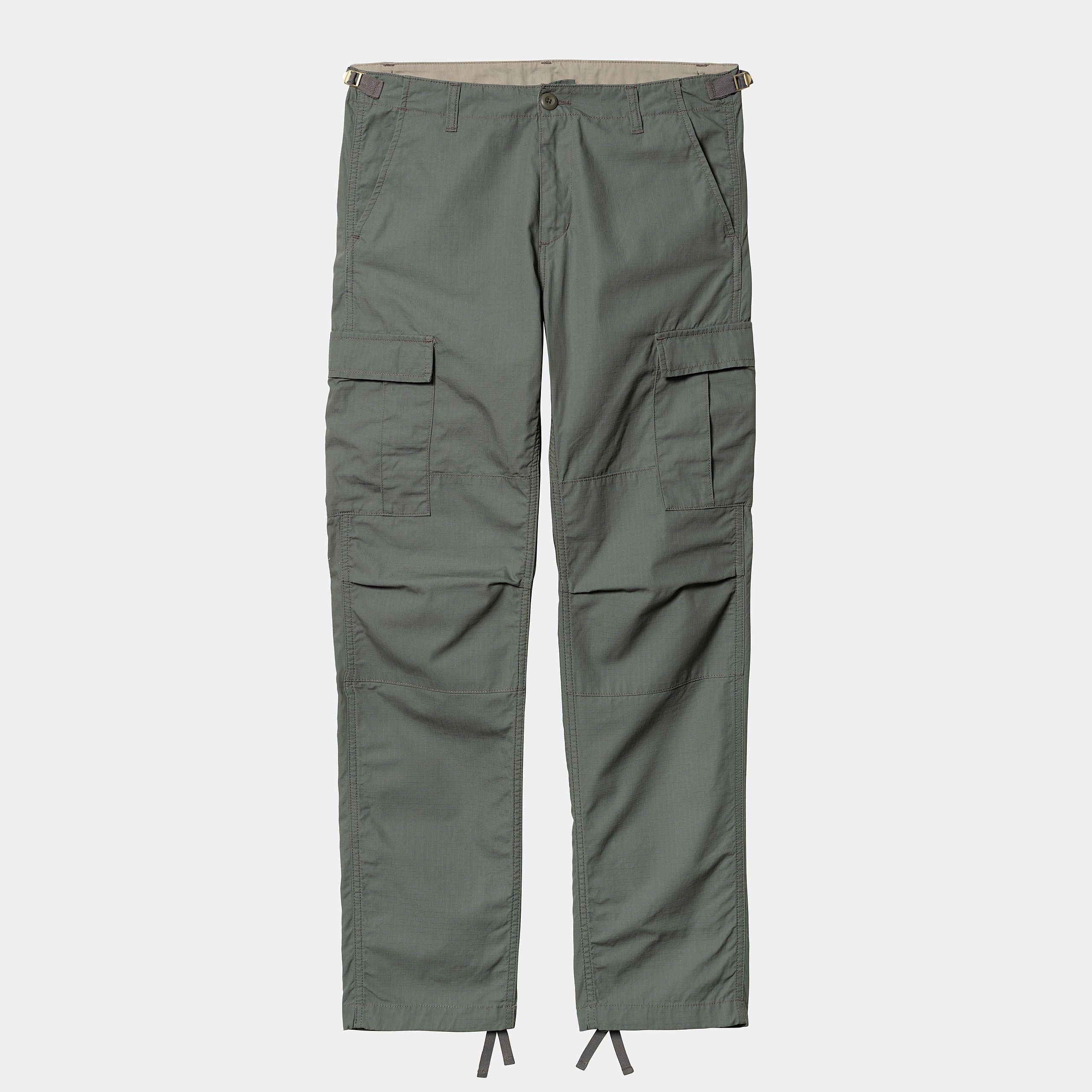 Carhartt WIP Aviation Cargo Pant-Smoke Green Smoke Green back view