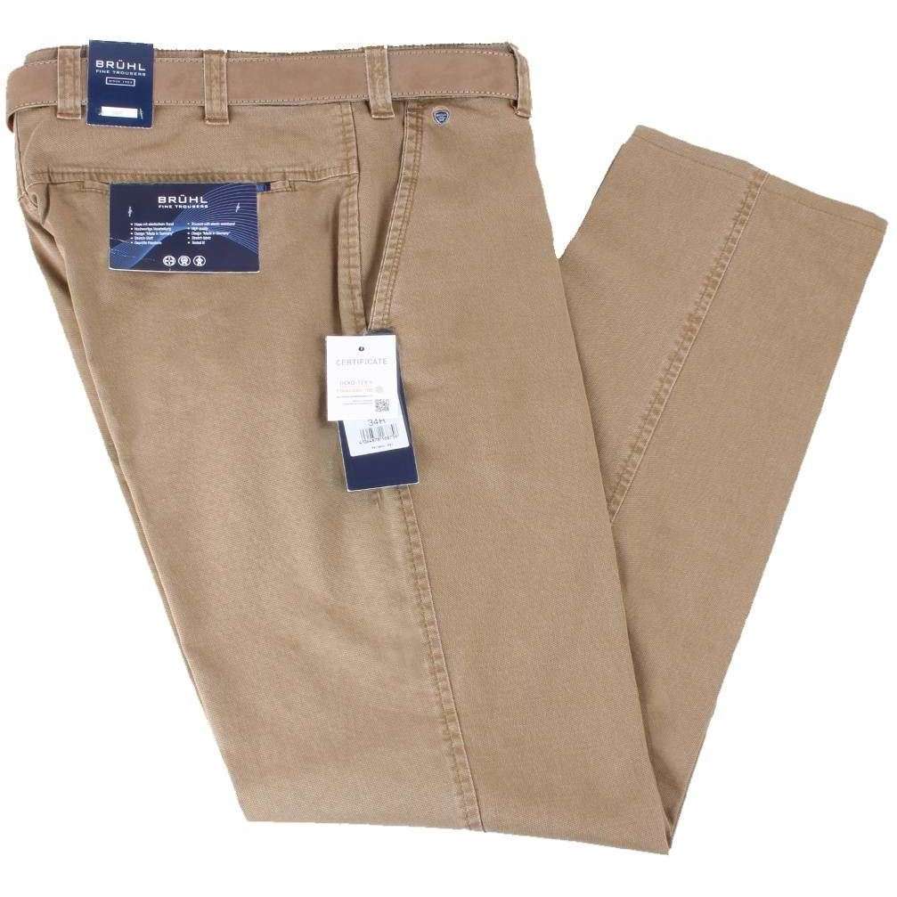 BRUHL Catania Putty Chinos Putty front view