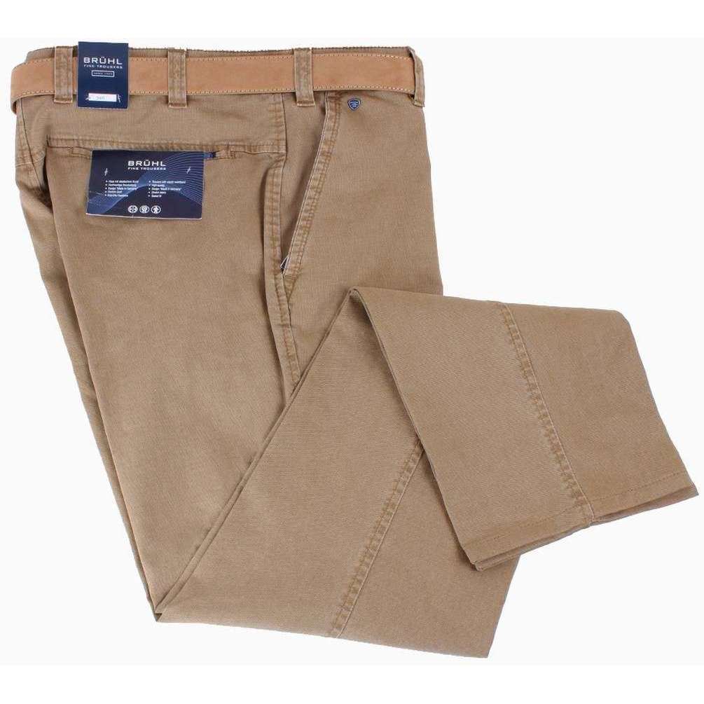 Catania Putty Belted Mens Chinos