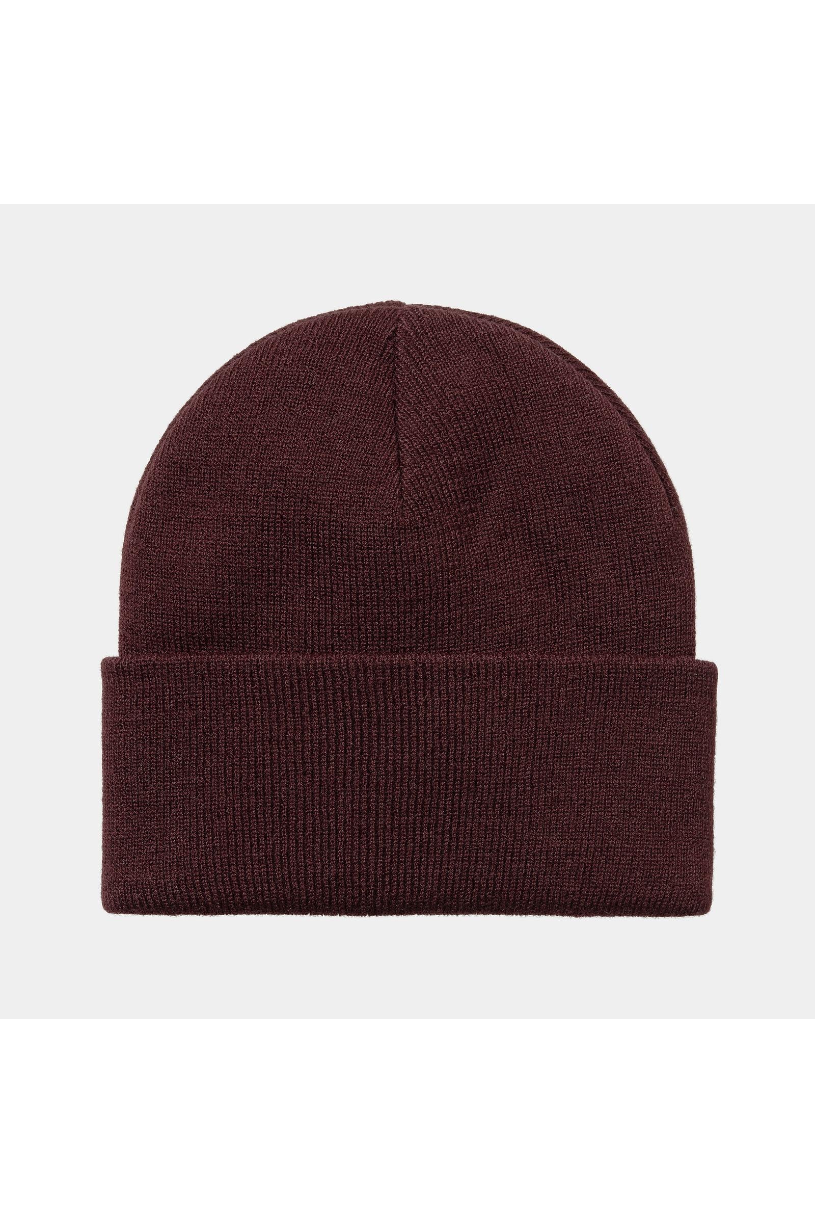 Chase Beanie-Amarone / Gold-Back View