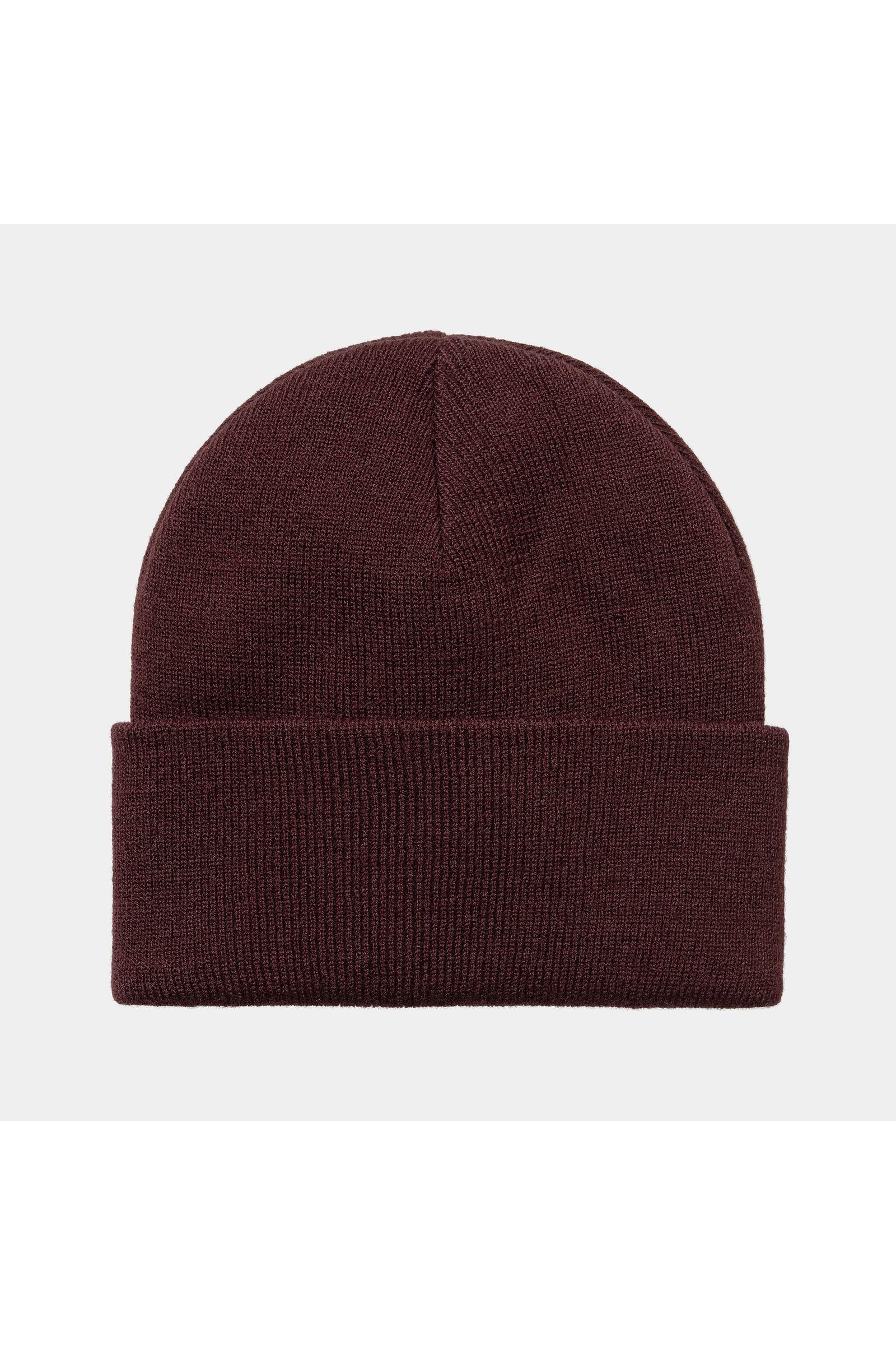 Carhartt WIP Chase Beanie-Amarone / Gold Amarone / Gold model front view