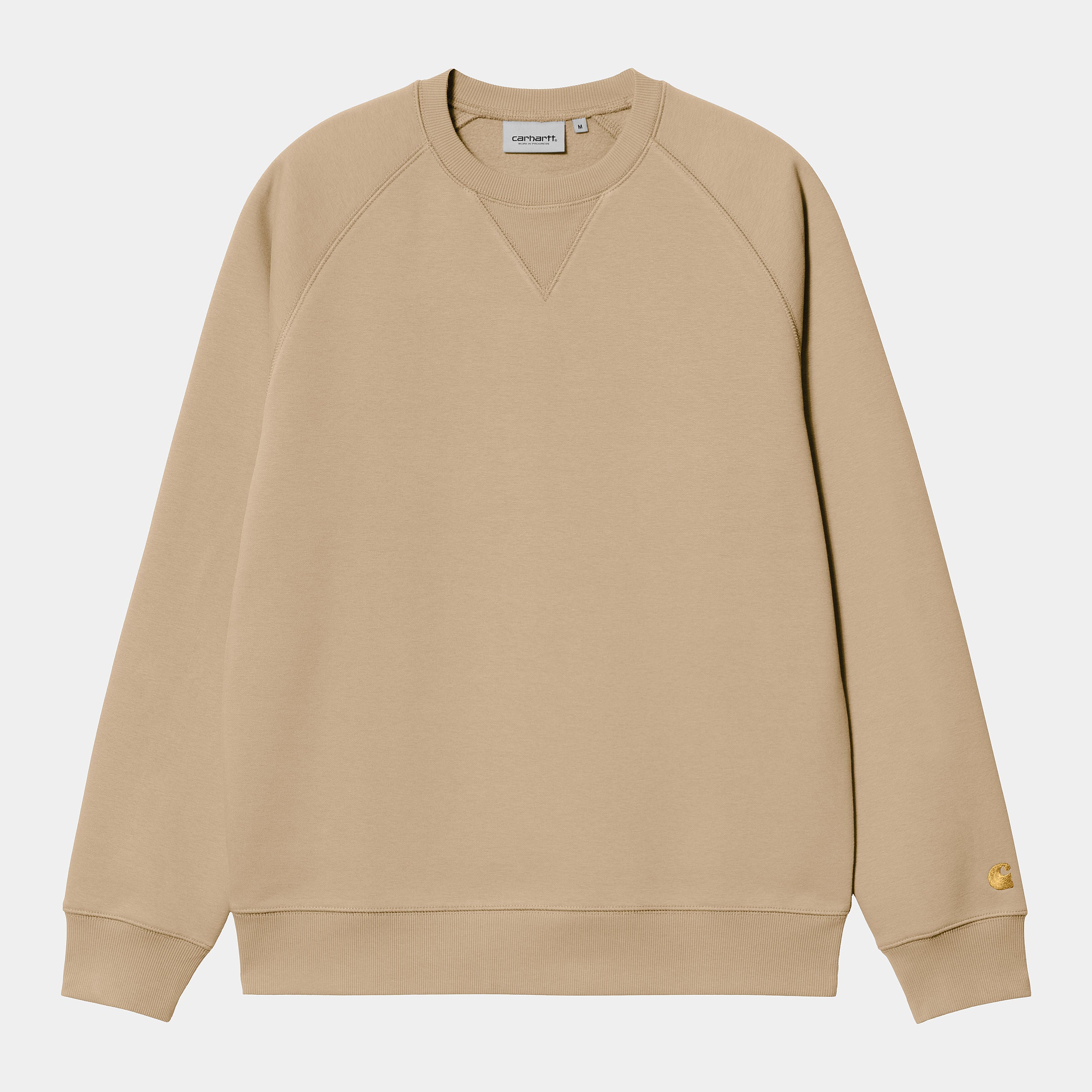 Men's Chase Sweat-Sable / Gold-Front View