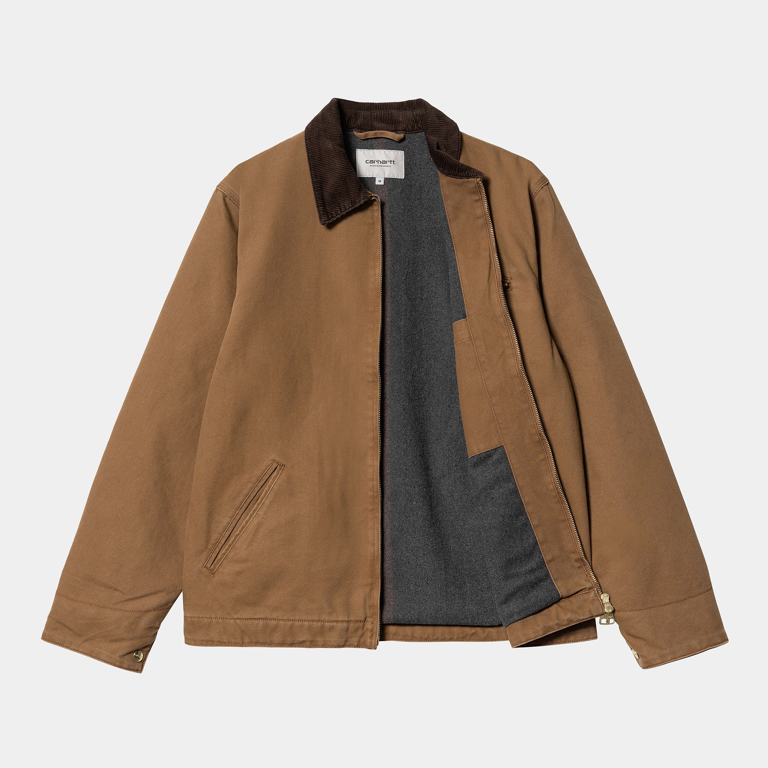 Men's Detroit Jacket-Hamilton Brown / Tobacco-Inside Jacket