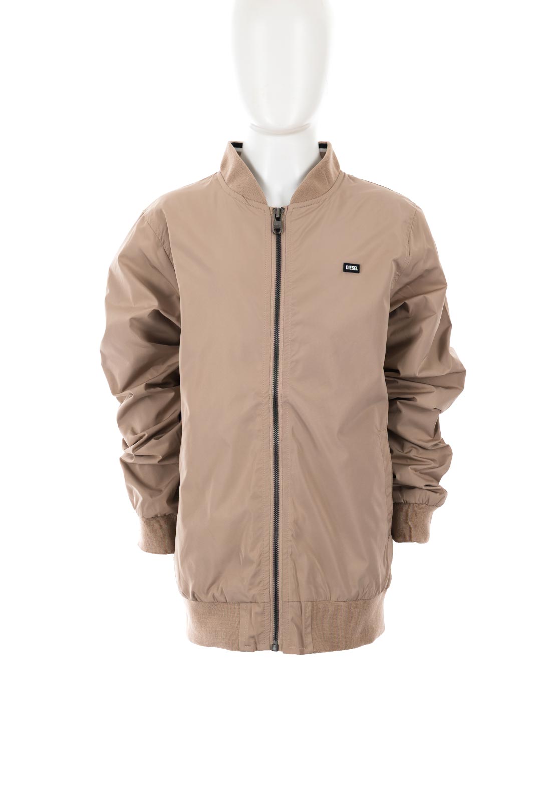 DIESEL KIDS Bishop Sand Boys Jacket SAND model front view