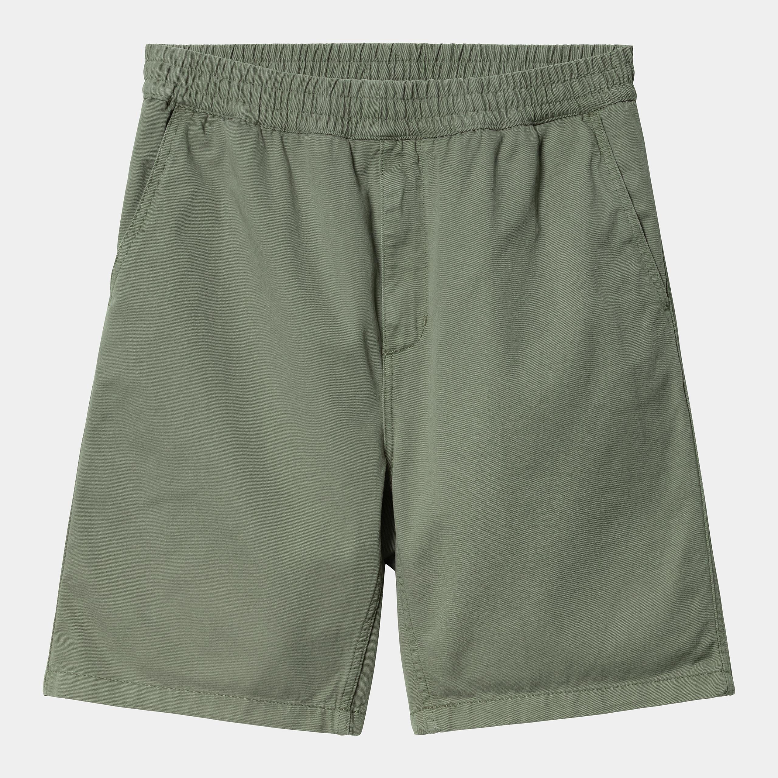 Men's Flint Short-Park-Ghost Front View