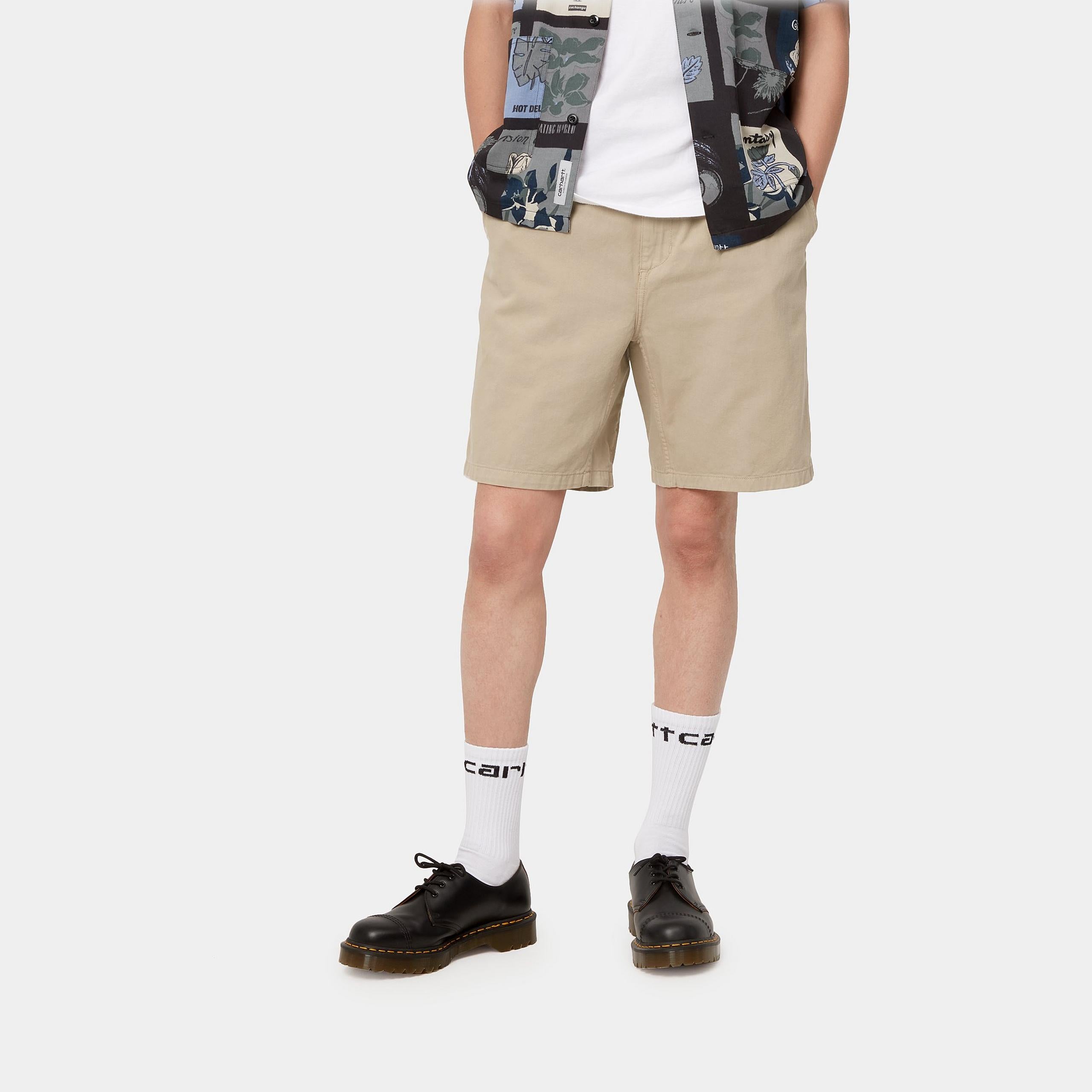 Men's Flint Short-Wall-Model Front View