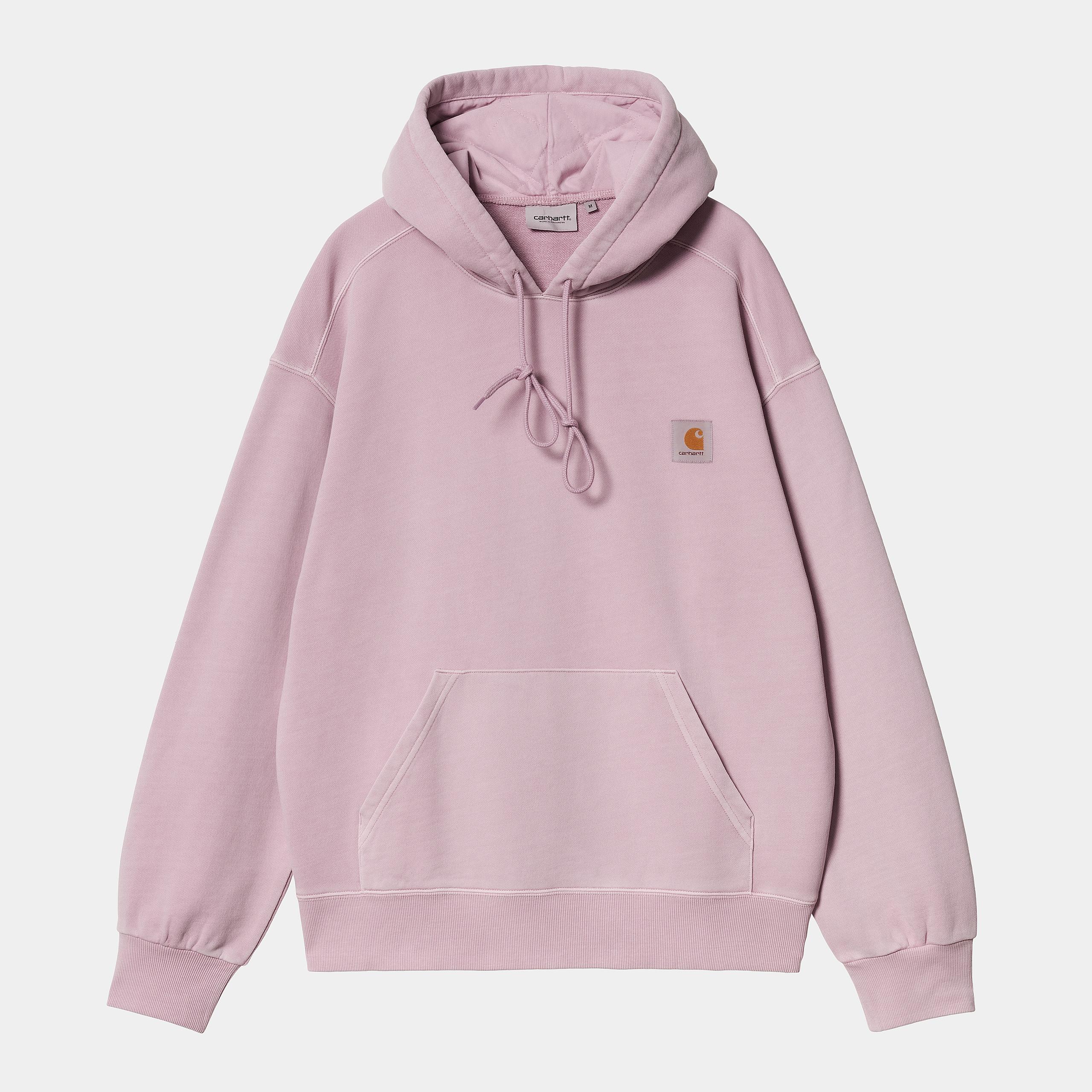 Carhartt WIP Hooded Nelson Sweat-Hortensia Hortensia back view