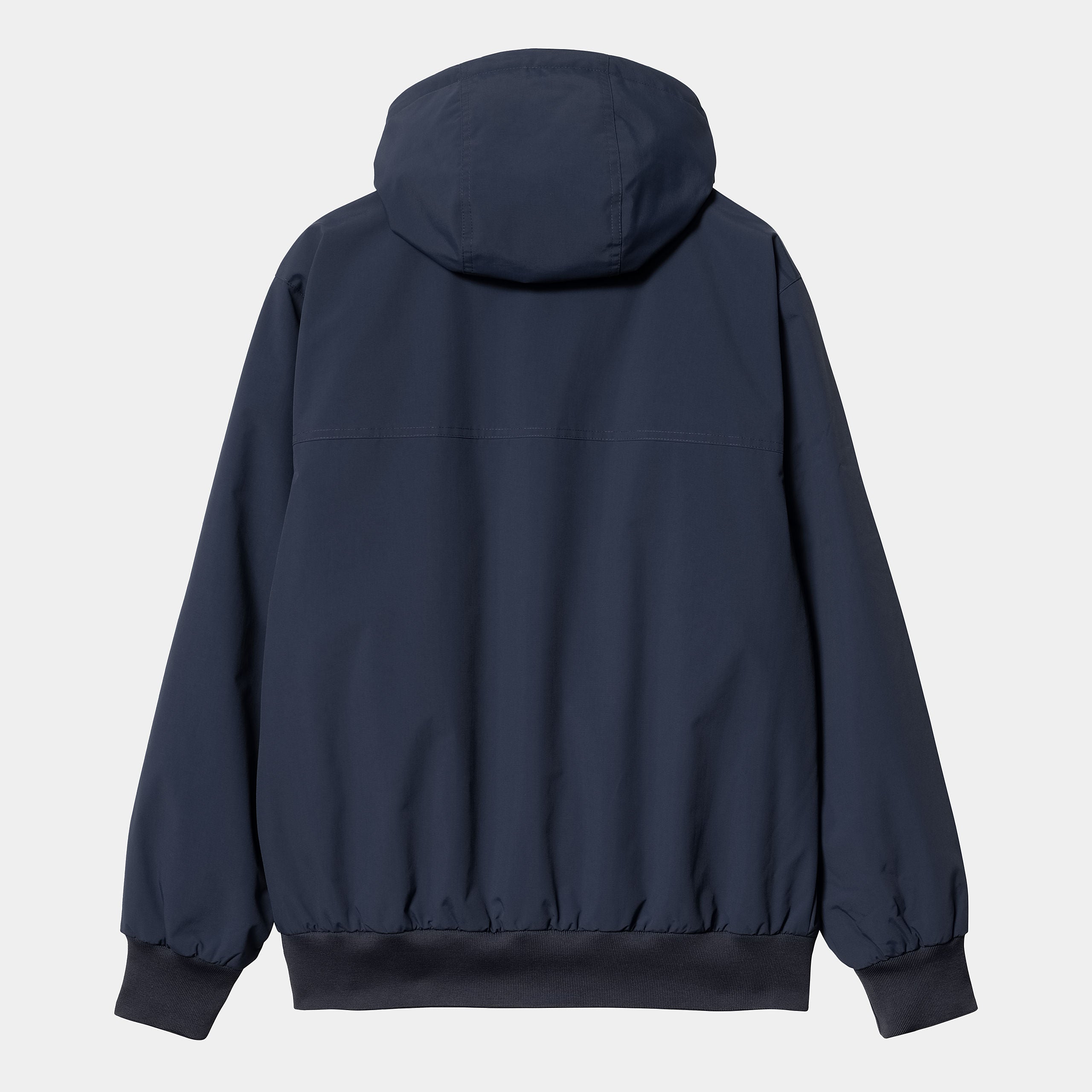 Carhartt WIP Hooded Sail Jacket-Air Force Blue / White Air Force Blue / White back view