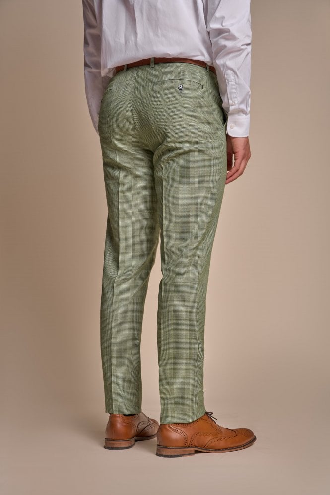 House of Cavani Caridi Sage Trousers Sage detail view