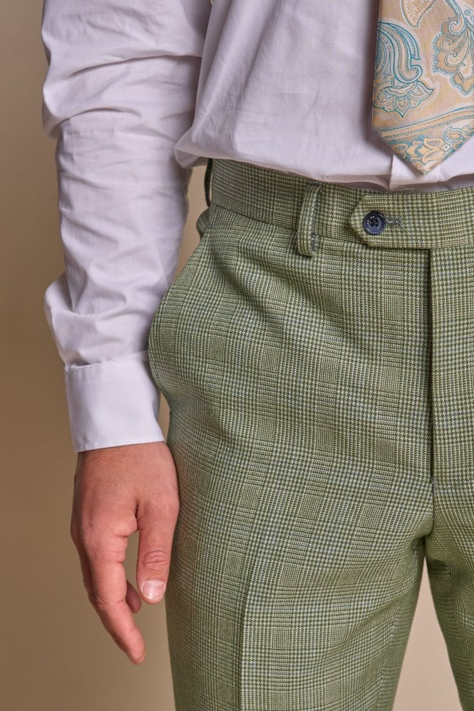 House of Cavani Caridi Sage Trousers Sage back view