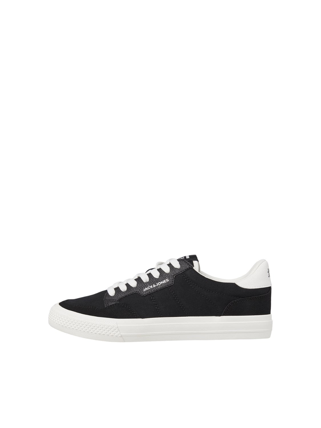 JACK JONES FOOTWEAR Morden Combo Trainers - Anthracite Anthracite front view