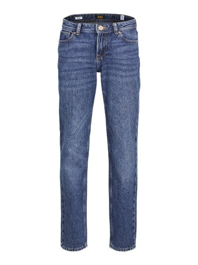 Jack Jones Youths Clark 123 Junior Boy Straight Jean Blue back view