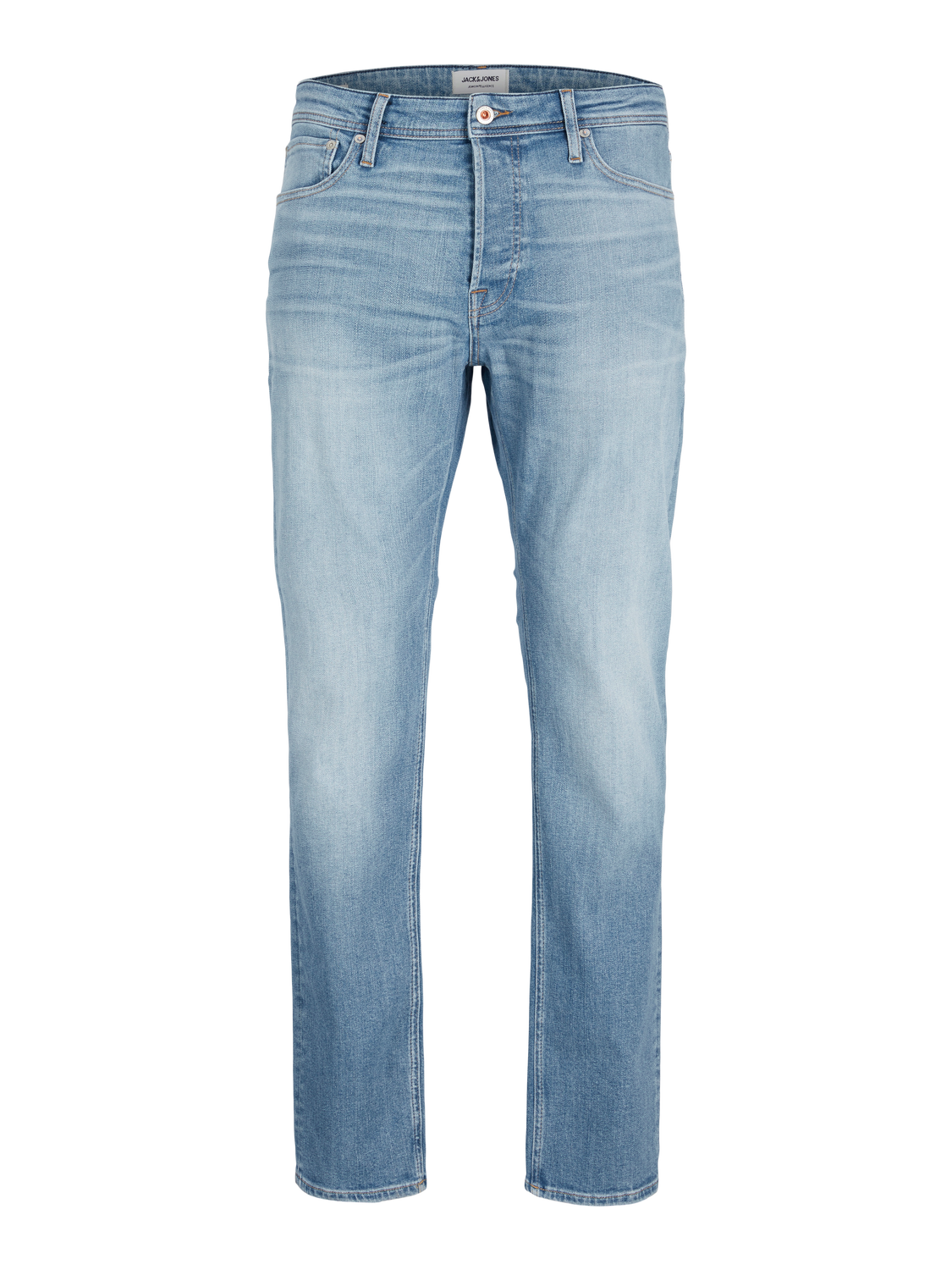 JACK & JONES Mike 011 Relaxed Tapered Fit Jeans BLUE DENIM alternate view