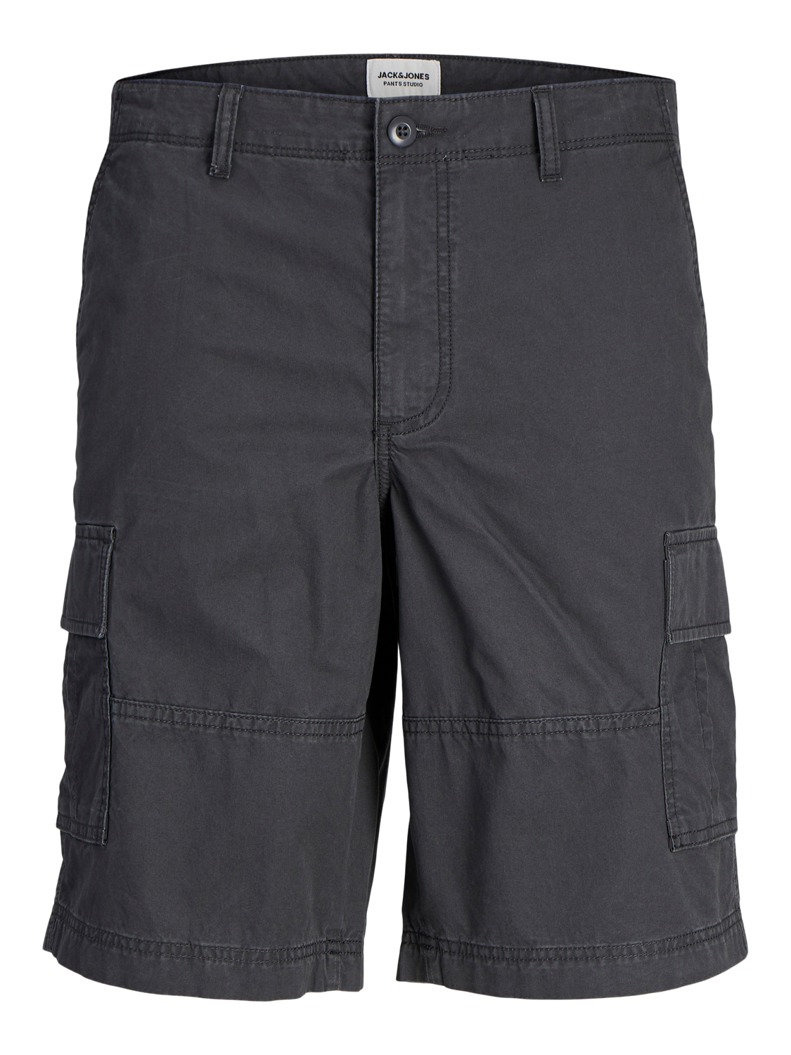 Men's Cole Cargo Shorts - Asphalt-Front View