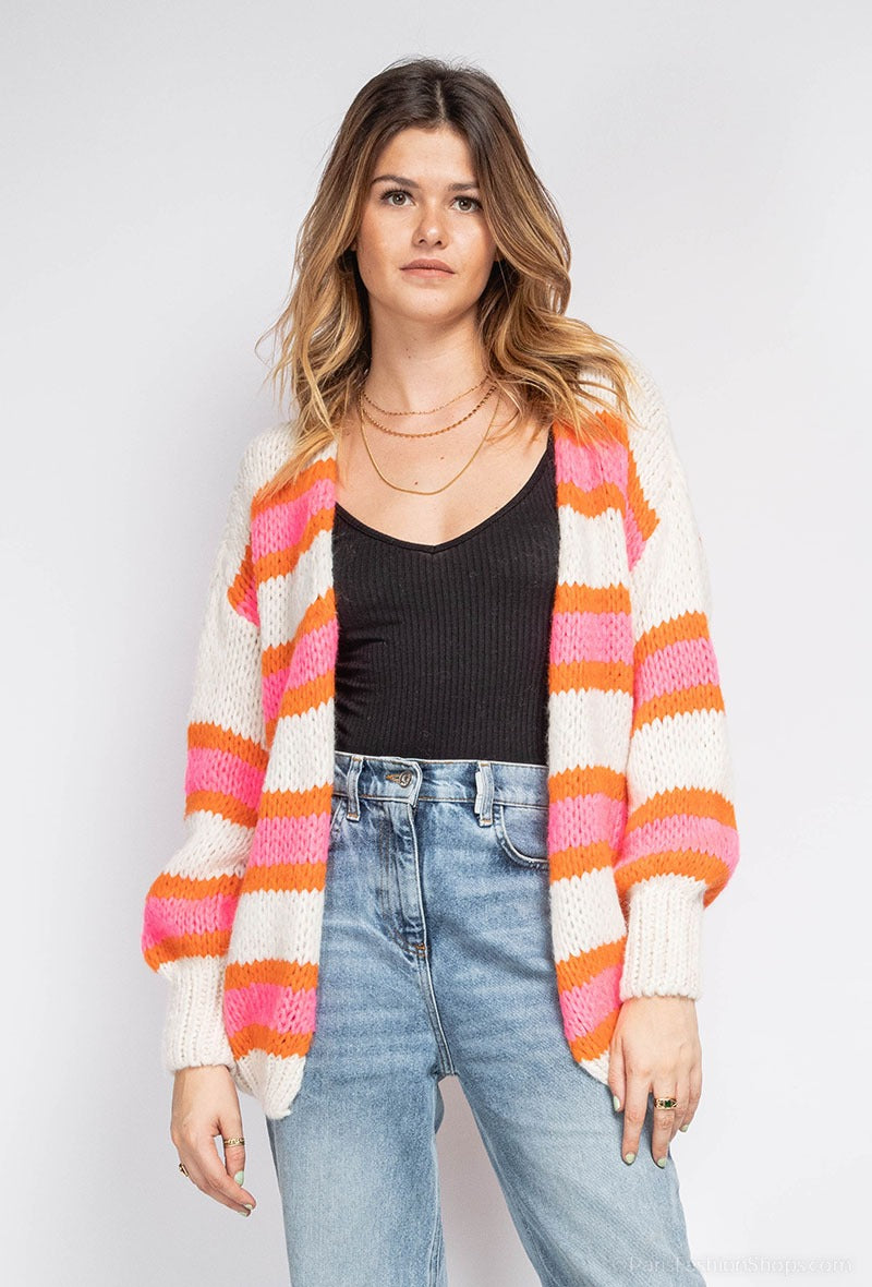 Heavy knit cardigan outlet ladies