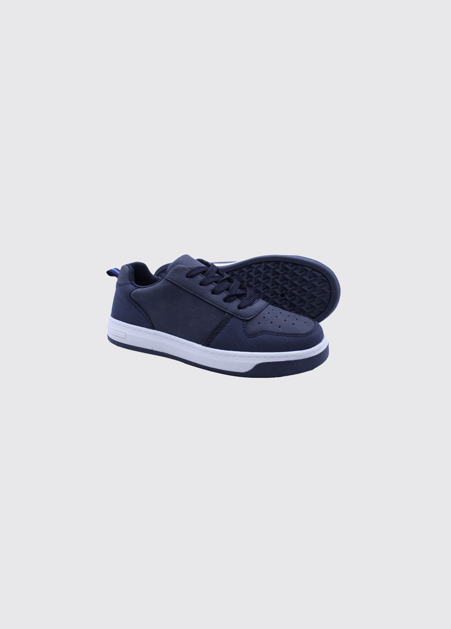 Dubarry Kids Len Boys Navy Trainer Navy model front view