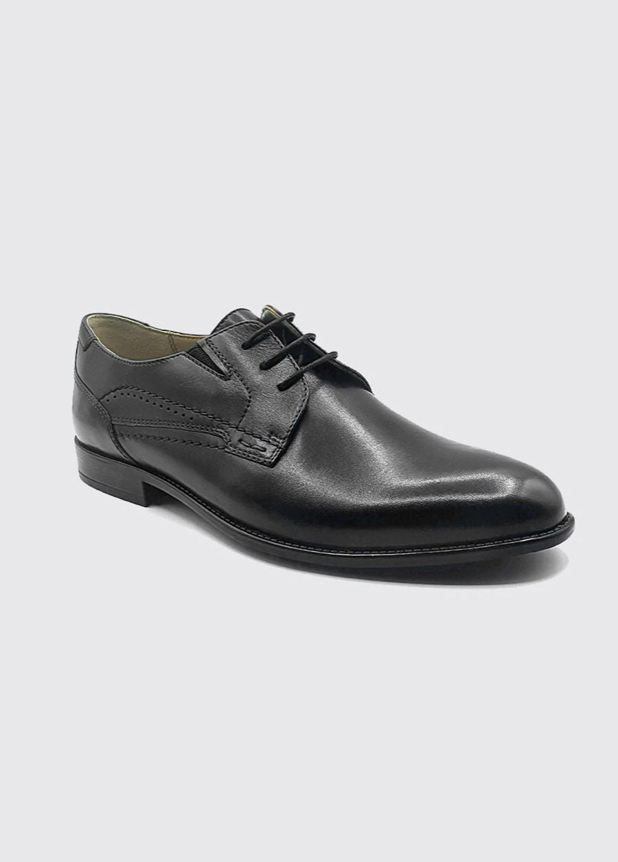 Dell Wide Fit Black Shoe
