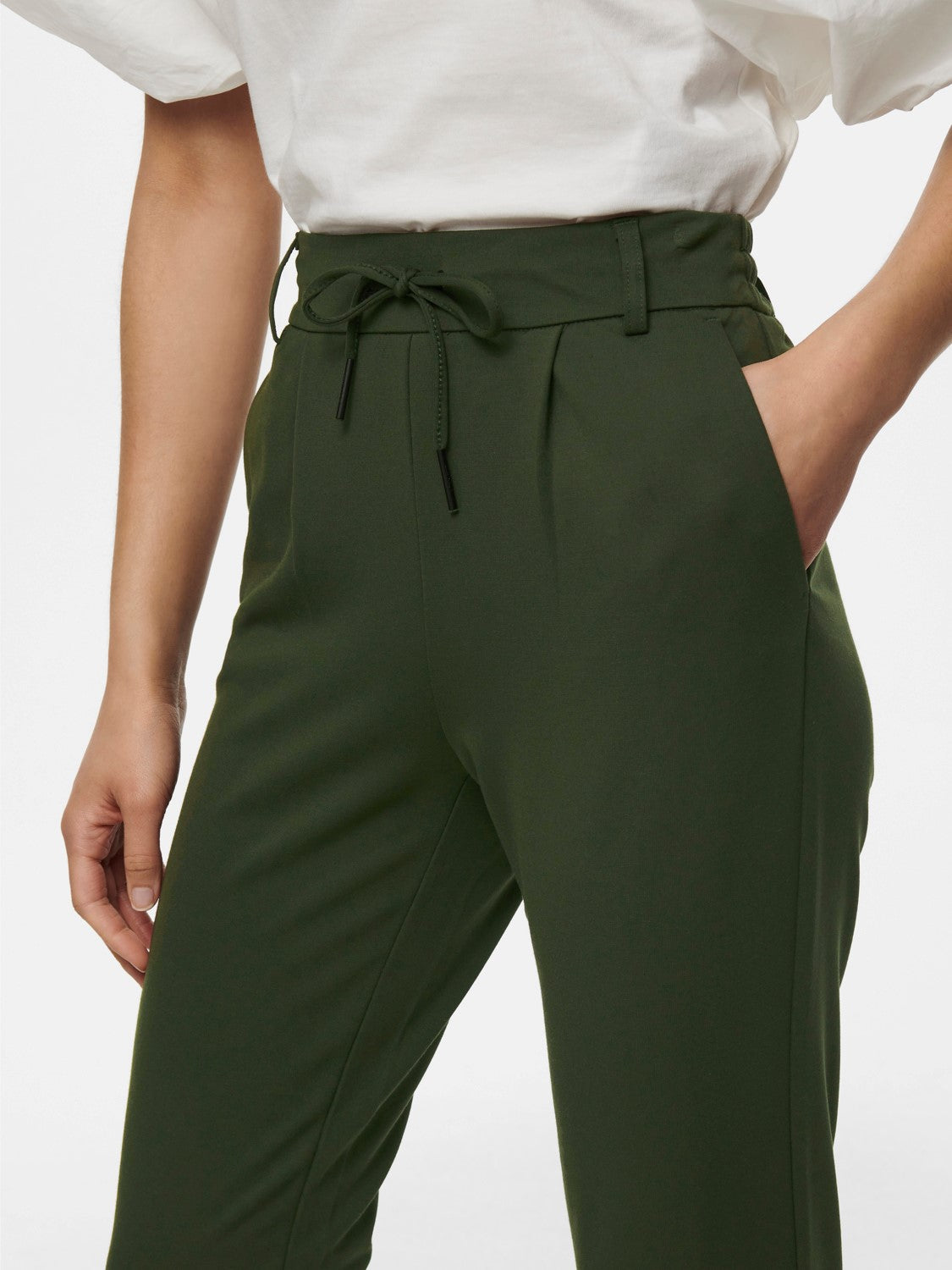 ONLY Poptrash Life Easy Peat Pant Peat back view