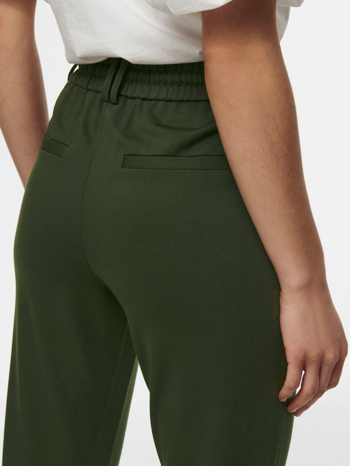 Ladies Poptrash Life Easy Peat Pant-Back Pocket View