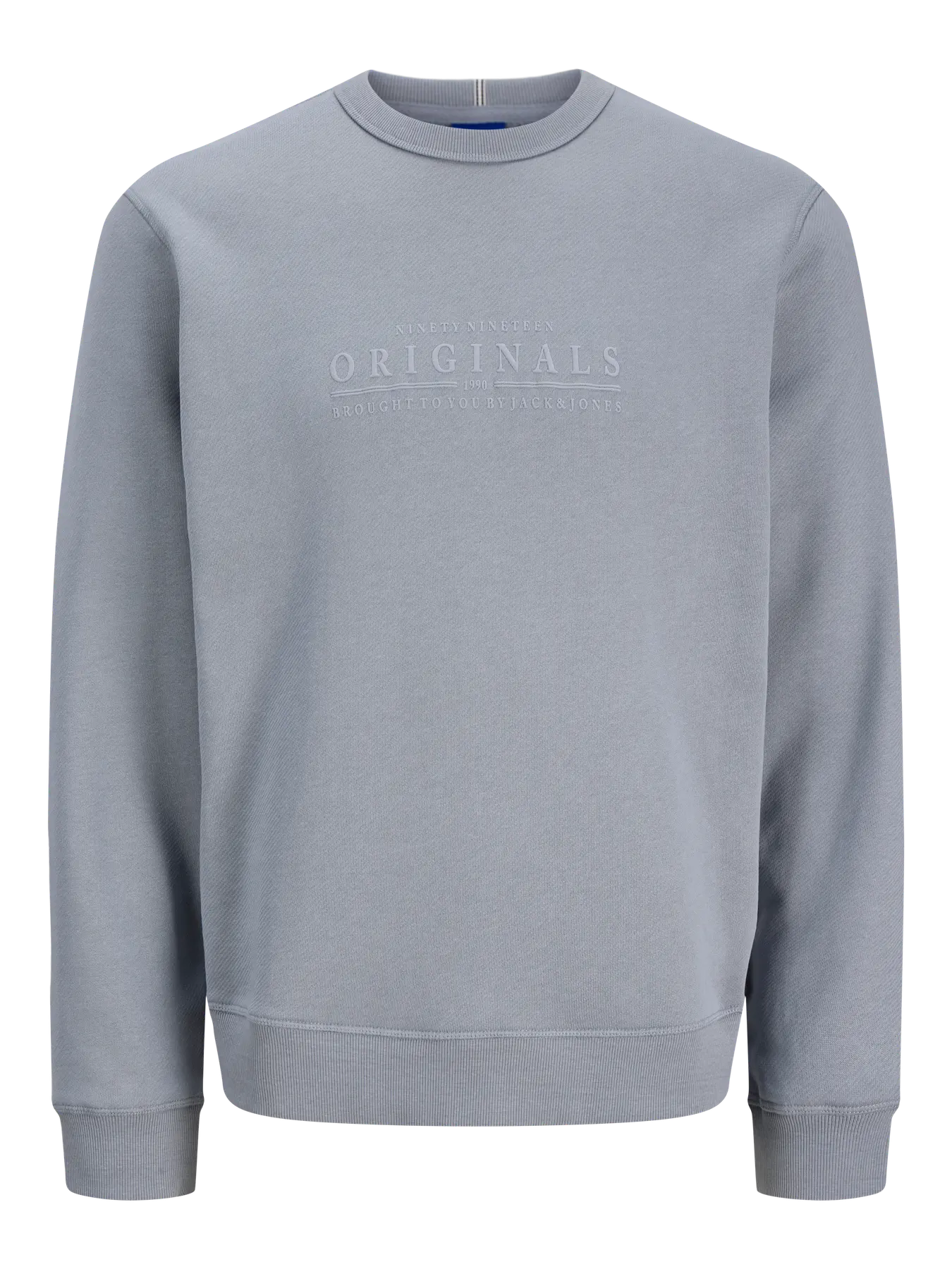 JACK JONES ORIGINALS Catskills Minimal Sweat Crew Neck-Tradewinds Tradewinds front view