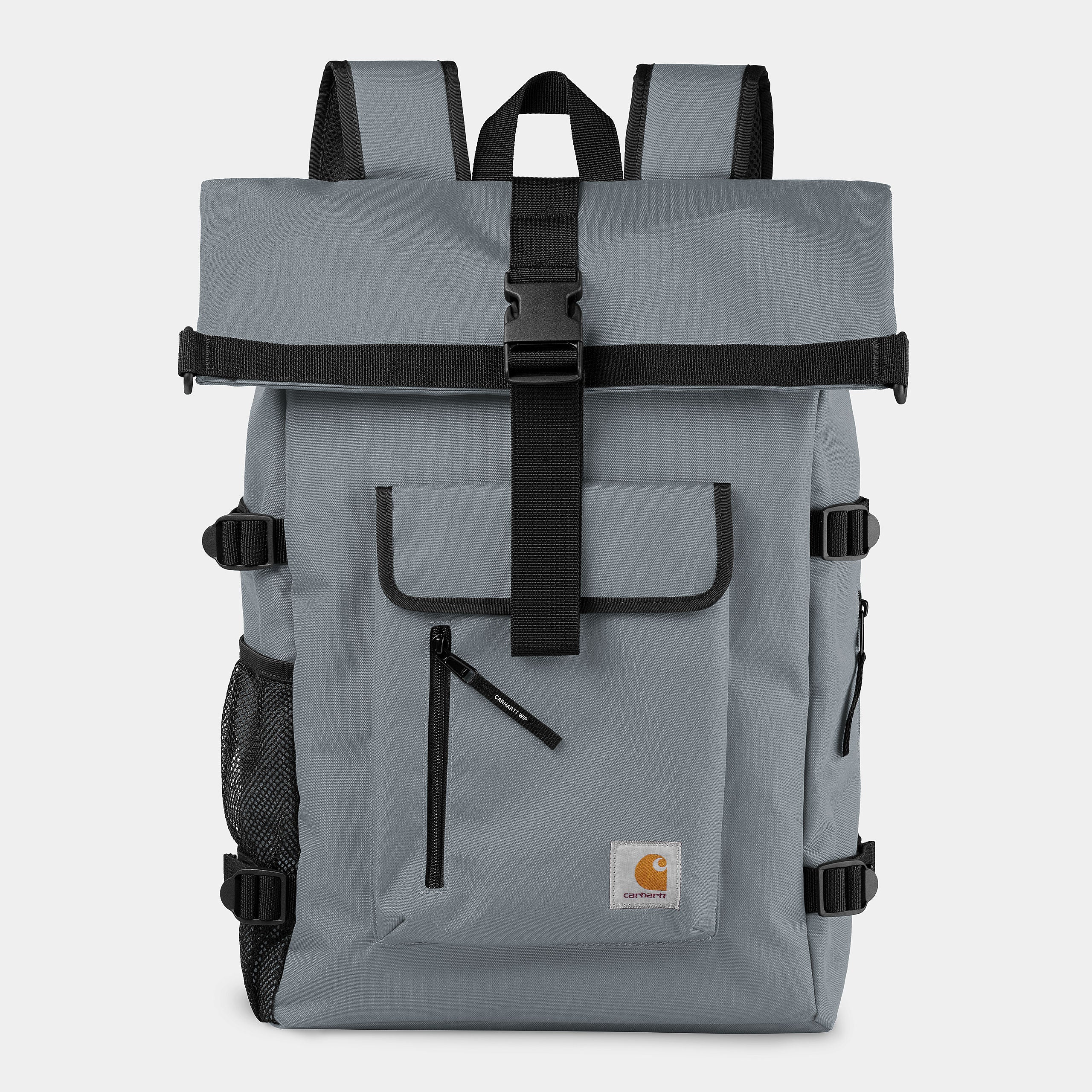 Carhartt WIP Philis Backpack-Dove Grey Dove Grey front view