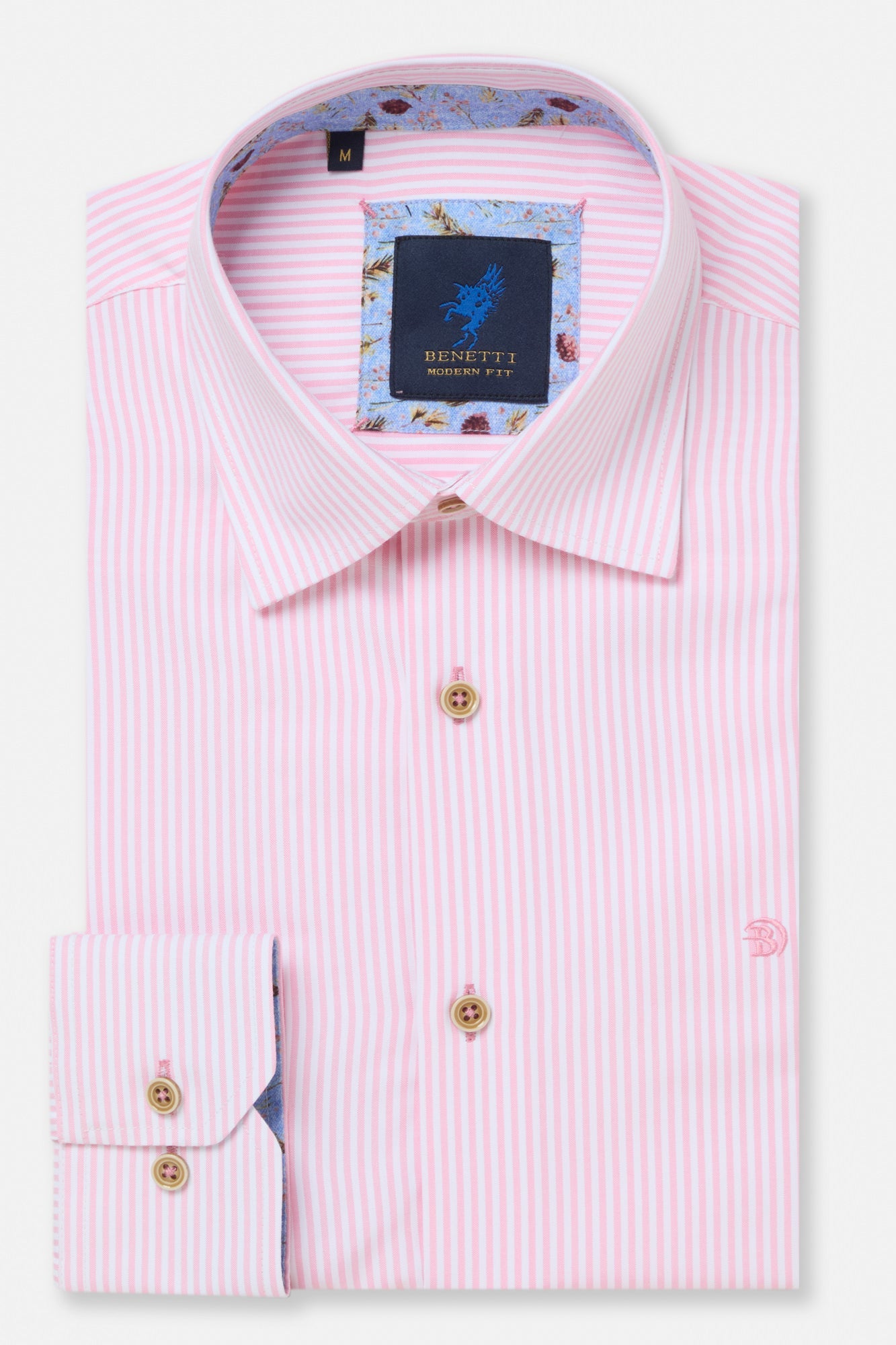BENETTI Alexander Pink Shirt Pink front view