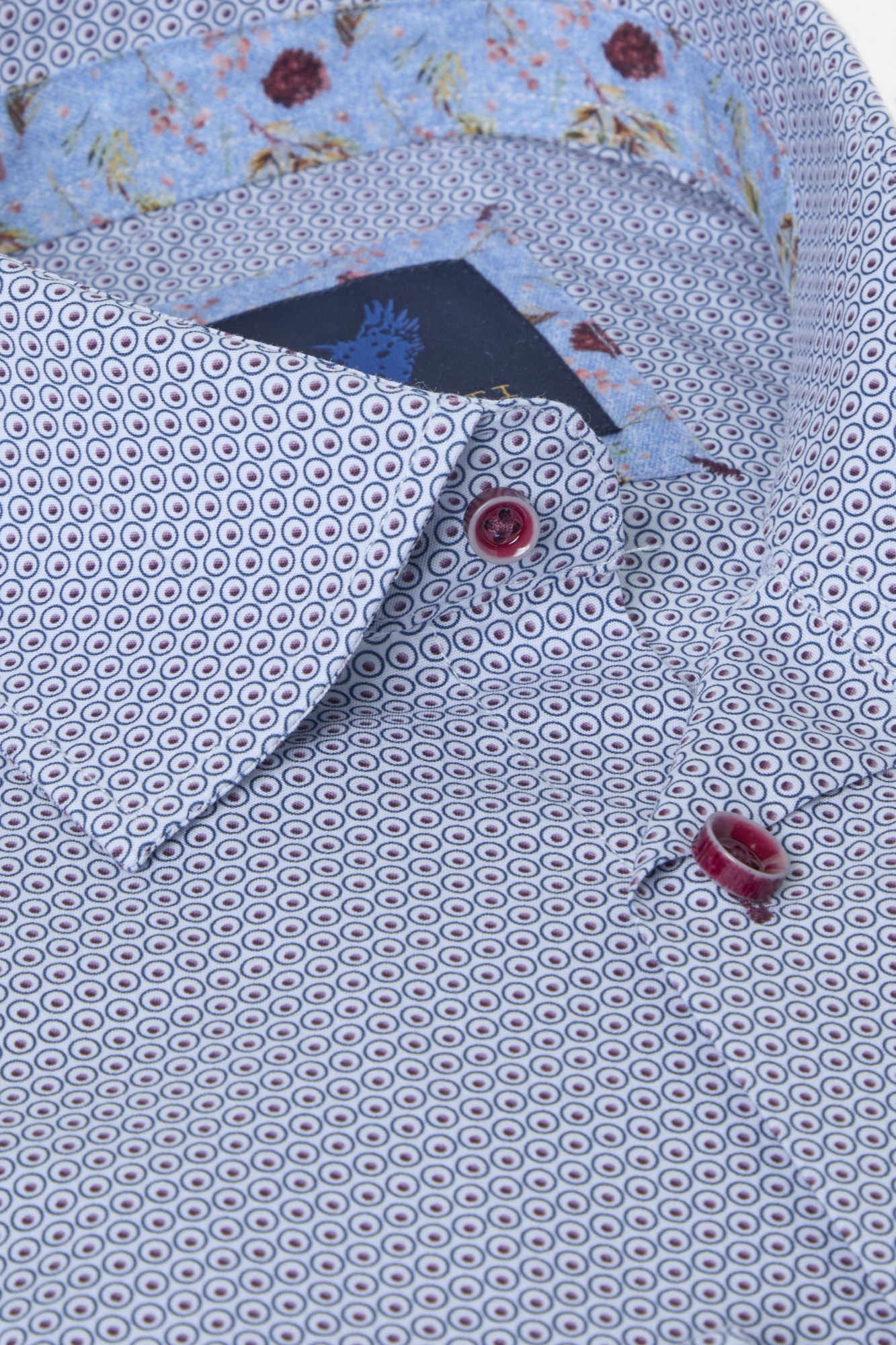 BENETTI Cole Plum Shirt Plum detail view